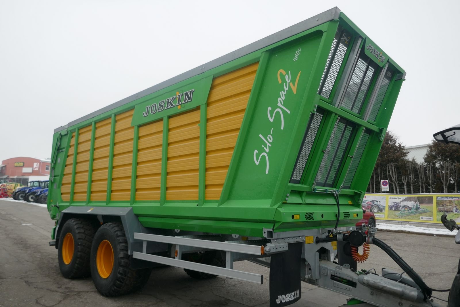 Abschiebewagen del tipo Joskin Silospace 2 480 D, Gebrauchtmaschine en Villach (Imagen 12)