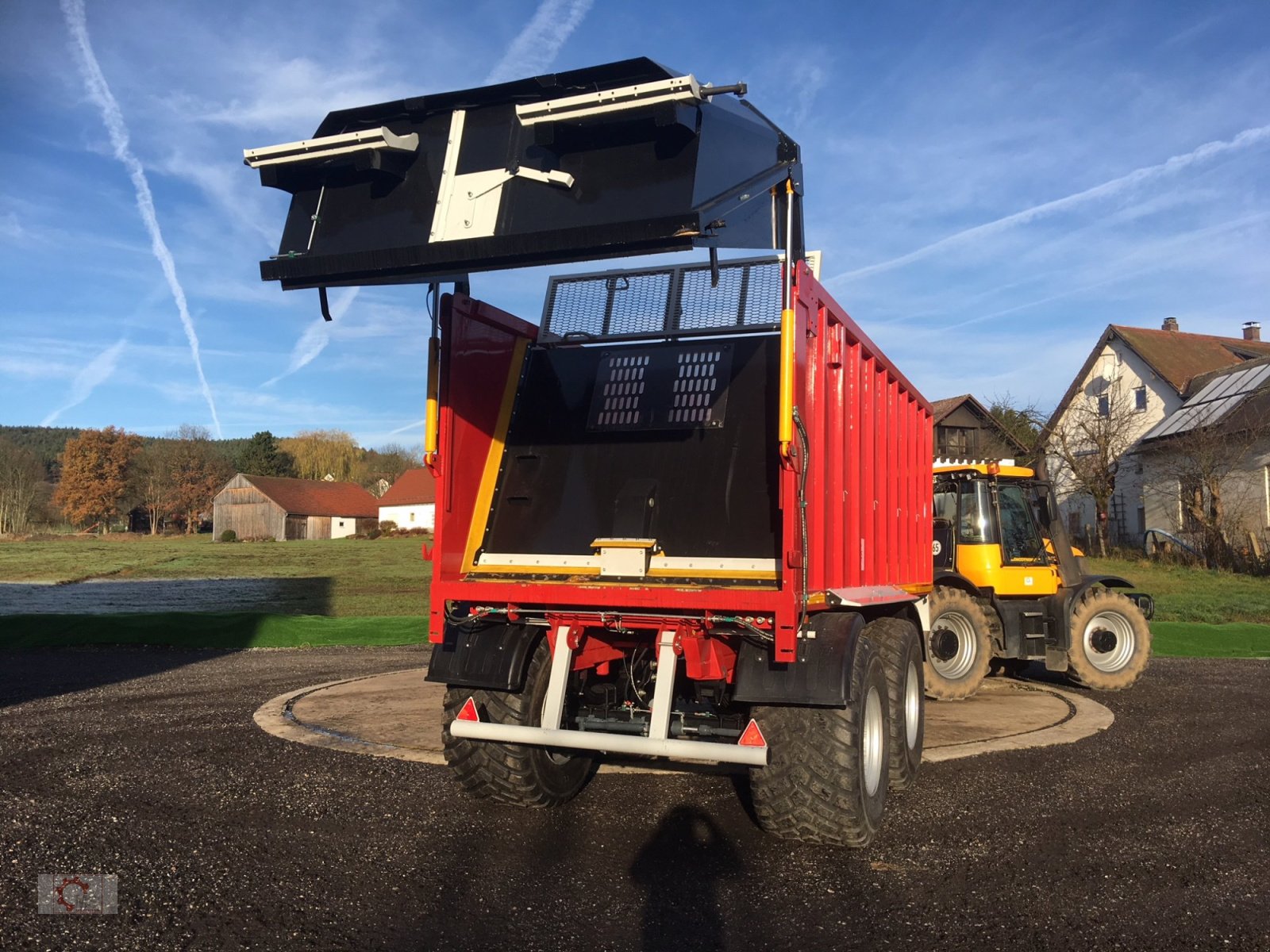 Abschiebewagen typu Kobzarenko TZP-27 24t 40m³ Lenkachse Deichselfederung, Neumaschine v Tiefenbach (Obrázek 16)