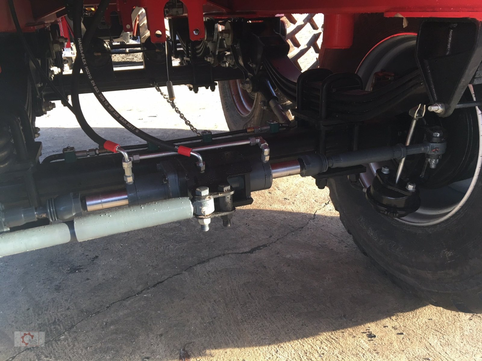 Abschiebewagen от тип Kobzarenko TZP-27 24t 40m³ Lenkachse Deichselfederung, Neumaschine в Tiefenbach (Снимка 8)