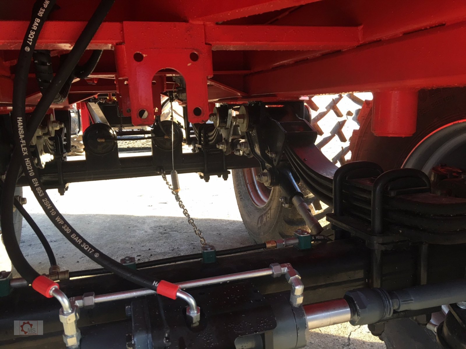 Abschiebewagen от тип Kobzarenko TZP-27 24t 40m³ Lenkachse Deichselfederung, Neumaschine в Tiefenbach (Снимка 11)