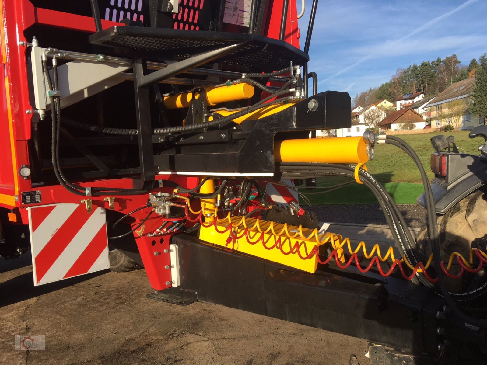 Abschiebewagen от тип Kobzarenko TZP-27 24t 40m³ Lenkachse Deichselfederung, Neumaschine в Tiefenbach (Снимка 13)