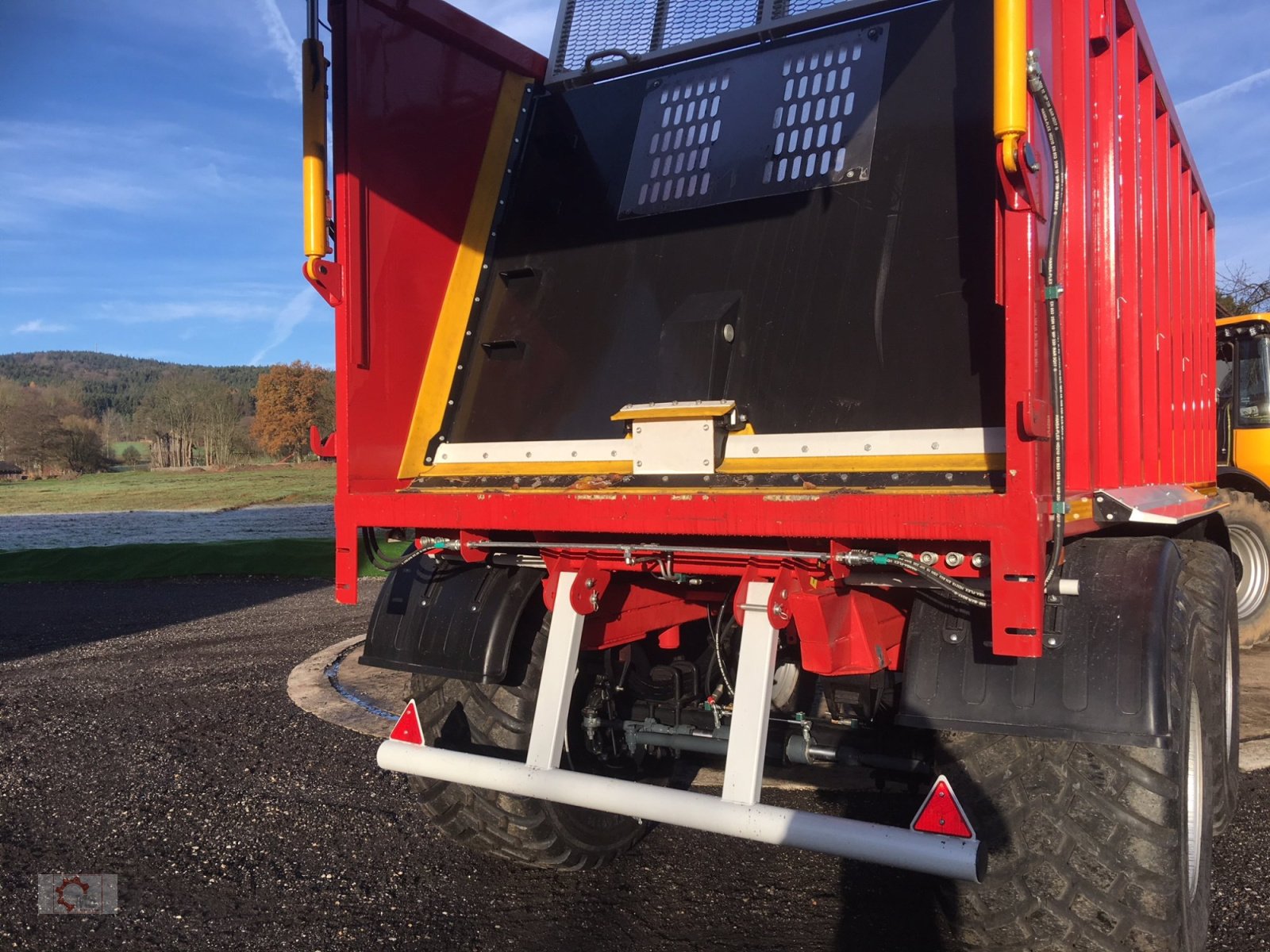 Abschiebewagen от тип Kobzarenko TZP-27 24t 40m³ Lenkachse Deichselfederung, Neumaschine в Tiefenbach (Снимка 16)