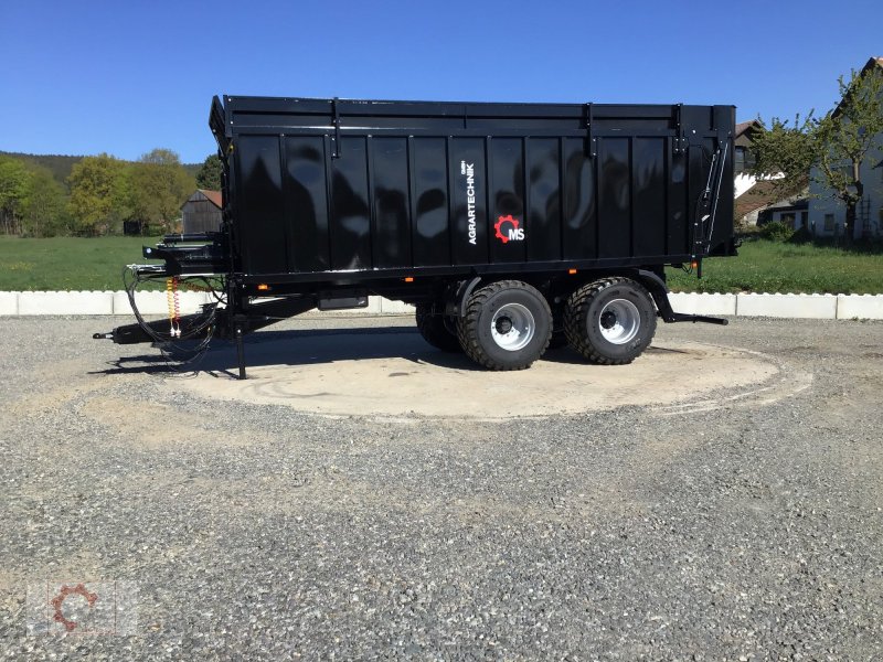 Abschiebewagen of the type Kobzarenko TZP-35 24t 45m³ Deichselfederung Lenkachse, Neumaschine in Tiefenbach