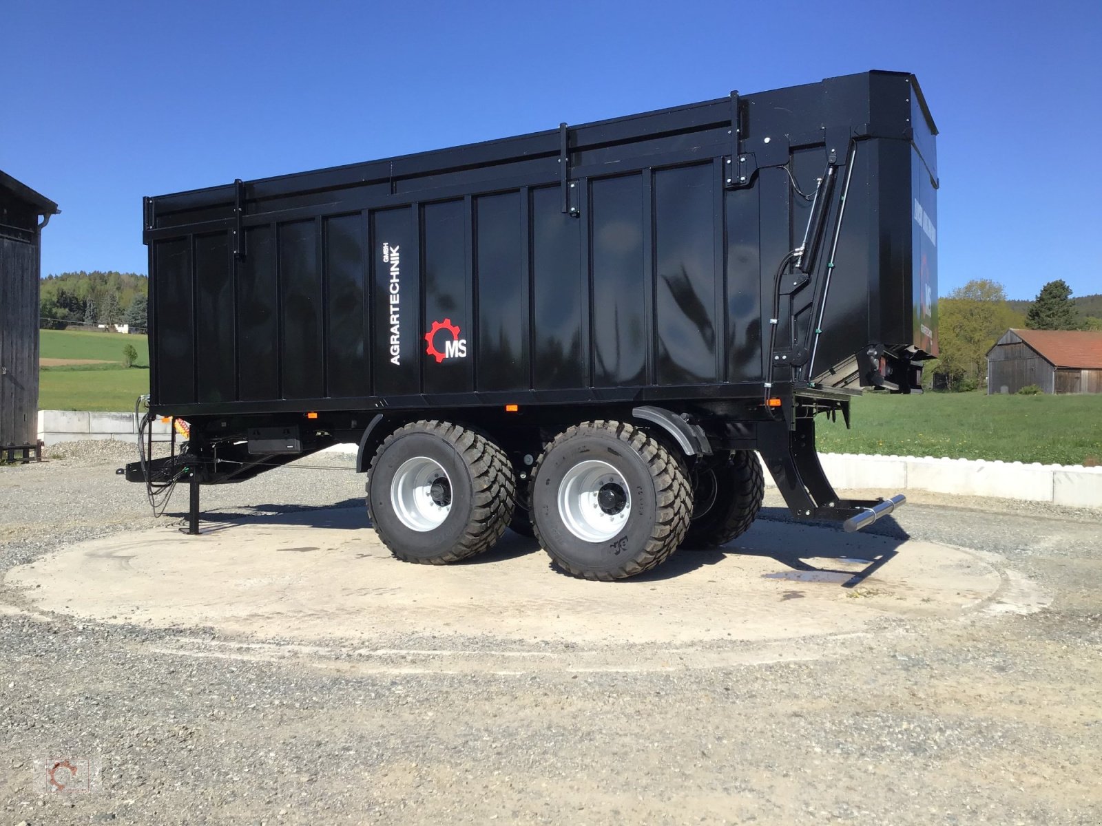 Abschiebewagen typu Kobzarenko TZP-35 24t 45m³ Deichselfederung Lenkachse, Neumaschine v Tiefenbach (Obrázok 7)