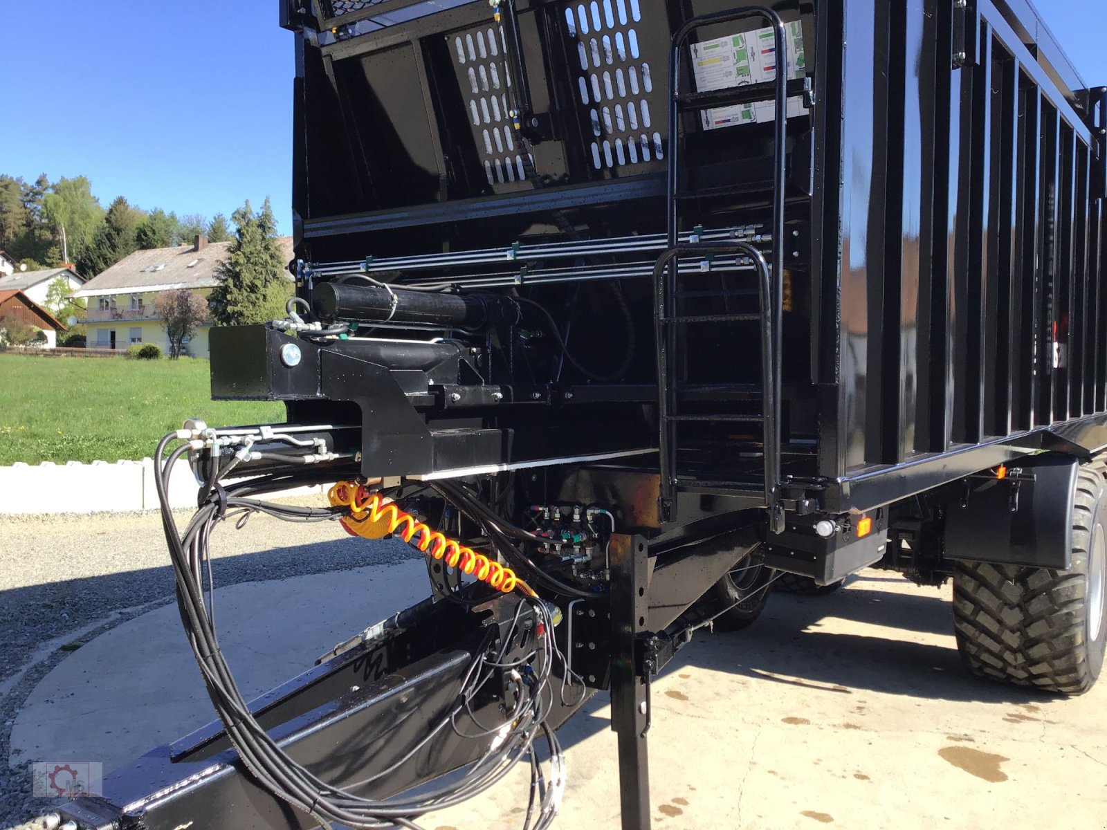 Abschiebewagen typu Kobzarenko TZP-35 24t 45m³ Deichselfederung Lenkachse, Neumaschine v Tiefenbach (Obrázok 10)