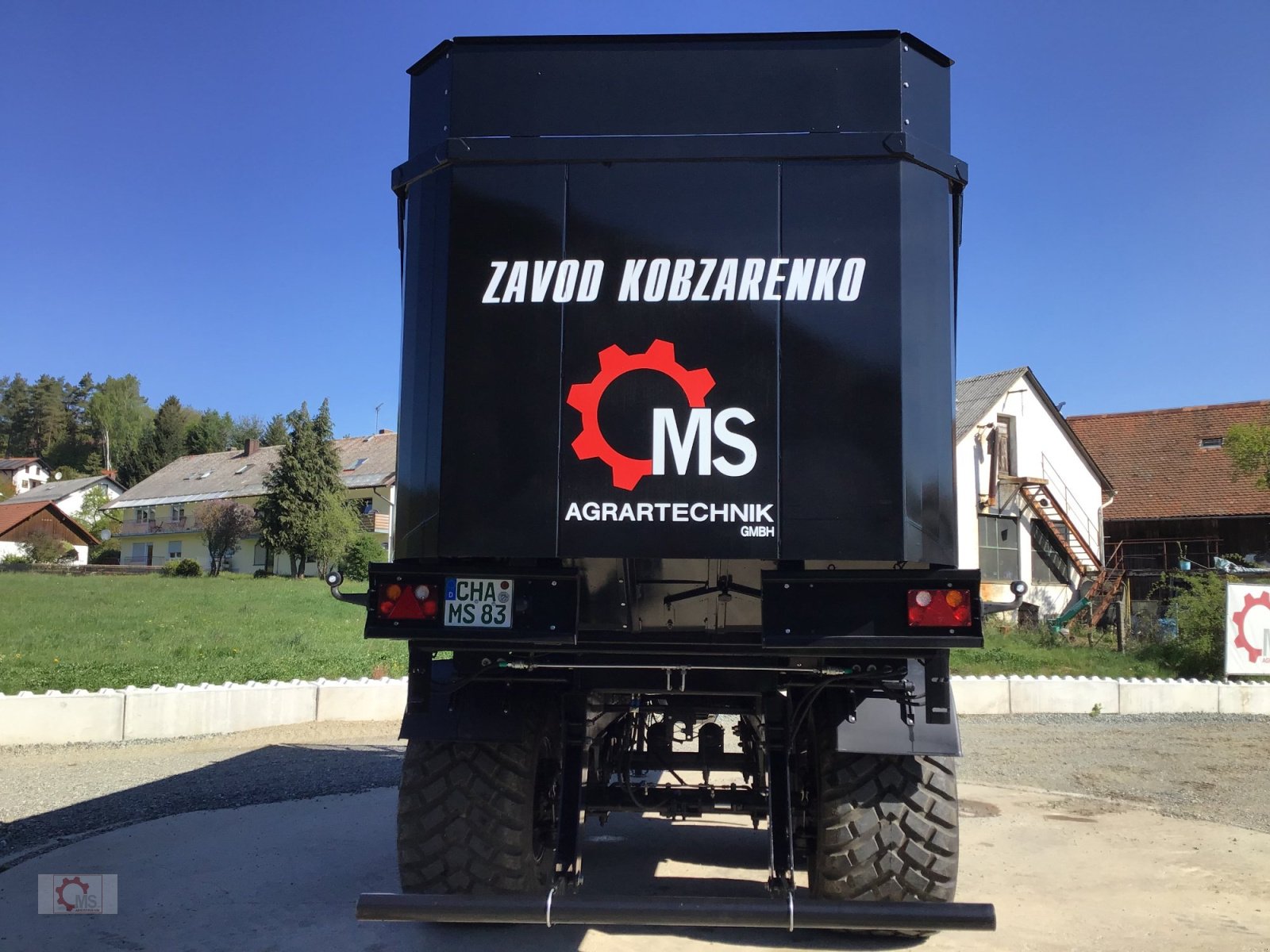 Abschiebewagen typu Kobzarenko TZP-35 24t 45m³ Deichselfederung Lenkachse, Neumaschine v Tiefenbach (Obrázok 22)