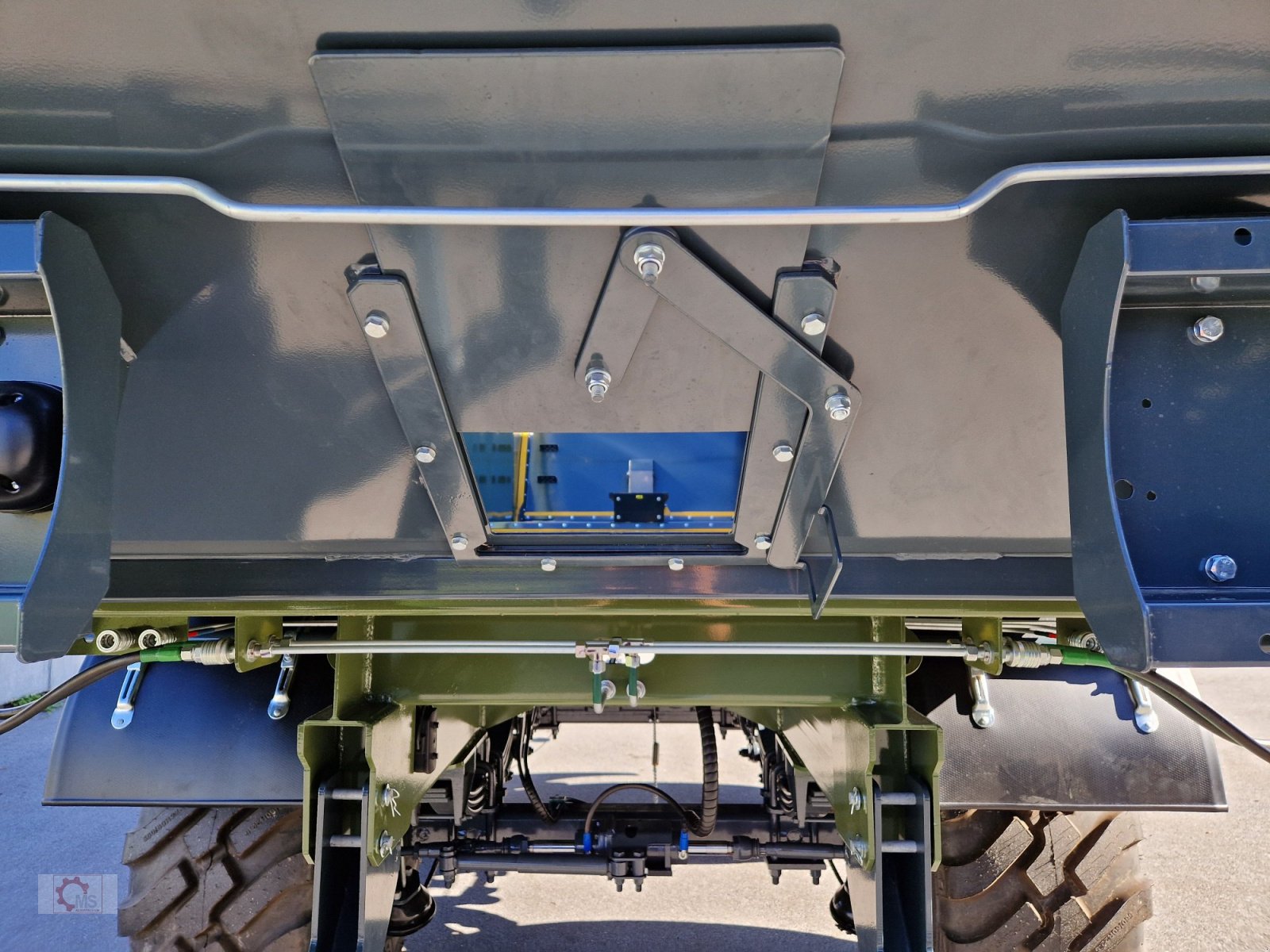 Abschiebewagen del tipo Kobzarenko TZP-35 24t 45m³ Zwangslenkung Deichselfederung, Neumaschine en Tiefenbach (Imagen 9)