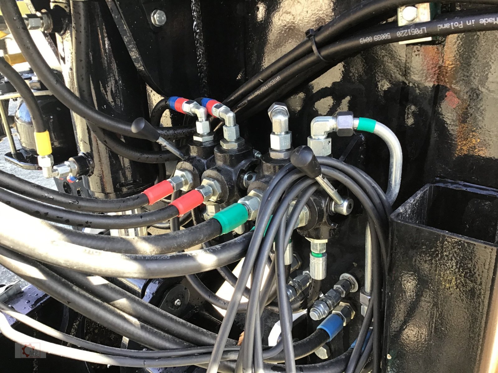 Abschiebewagen of the type Kobzarenko TZP-39 55m³ Deichselfederung Lenkachse, Neumaschine in Tiefenbach (Picture 17)