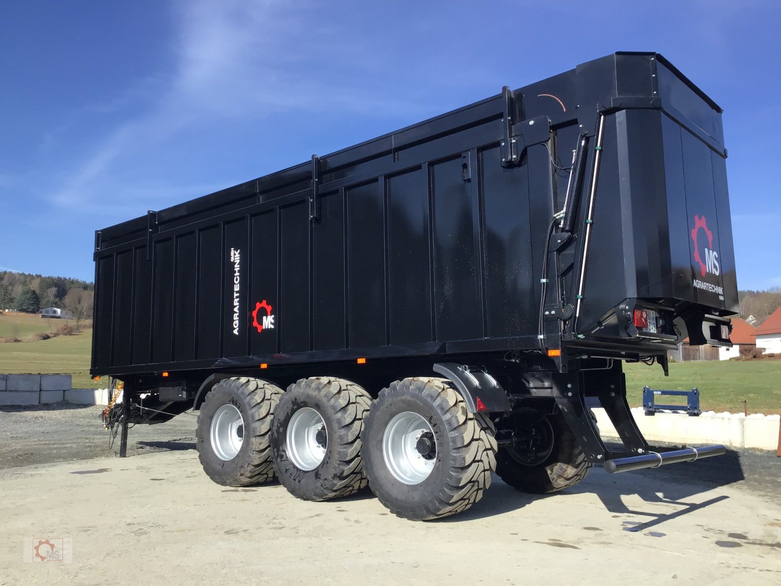Abschiebewagen typu Kobzarenko TZP-39 55m³ Deichselfederung Lenkachse, Neumaschine v Tiefenbach (Obrázok 22)