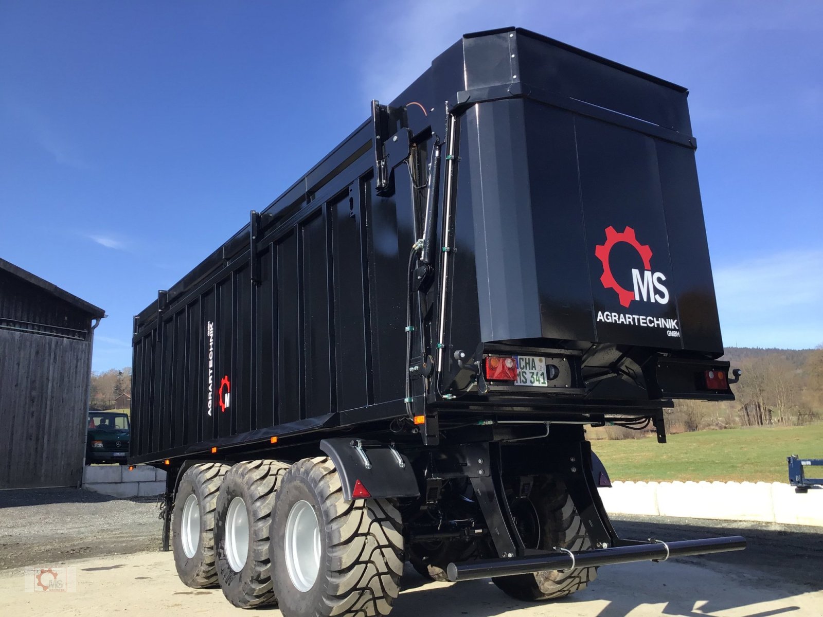 Abschiebewagen typu Kobzarenko TZP-39 55m³ Deichselfederung Lenkachse, Neumaschine v Tiefenbach (Obrázok 24)
