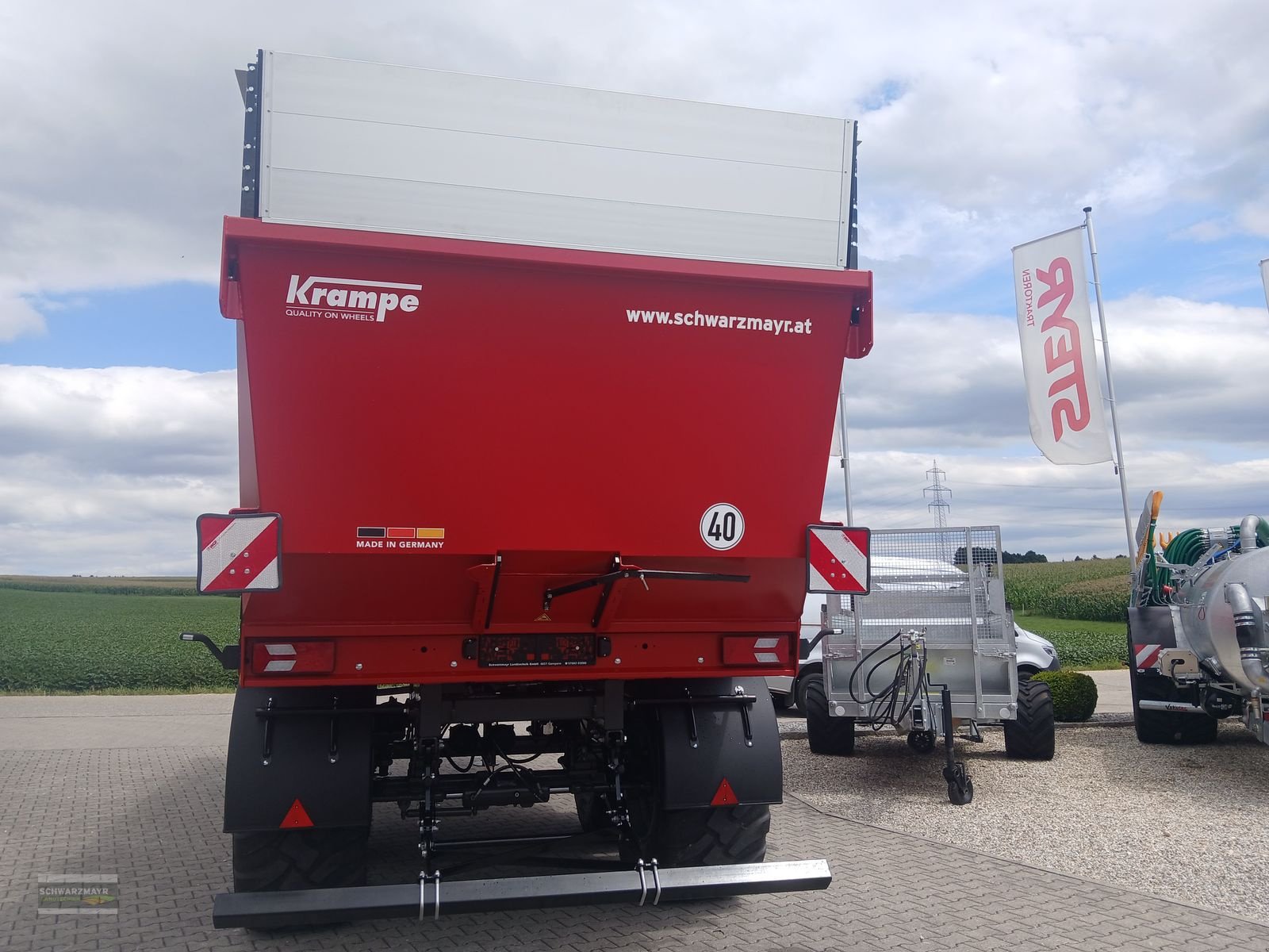 Abschiebewagen of the type Krampe AS 680 RAMBODY, Neumaschine in Aurolzmünster (Picture 5)