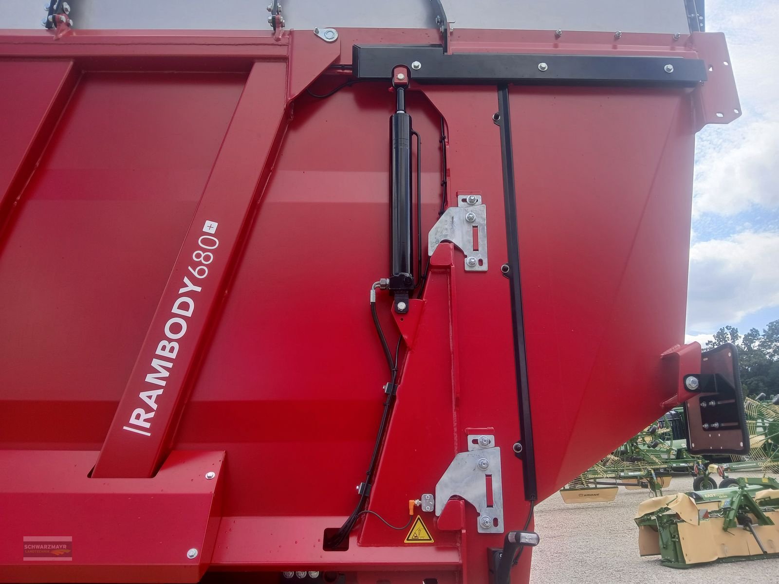 Abschiebewagen of the type Krampe AS 680 RAMBODY, Neumaschine in Aurolzmünster (Picture 14)