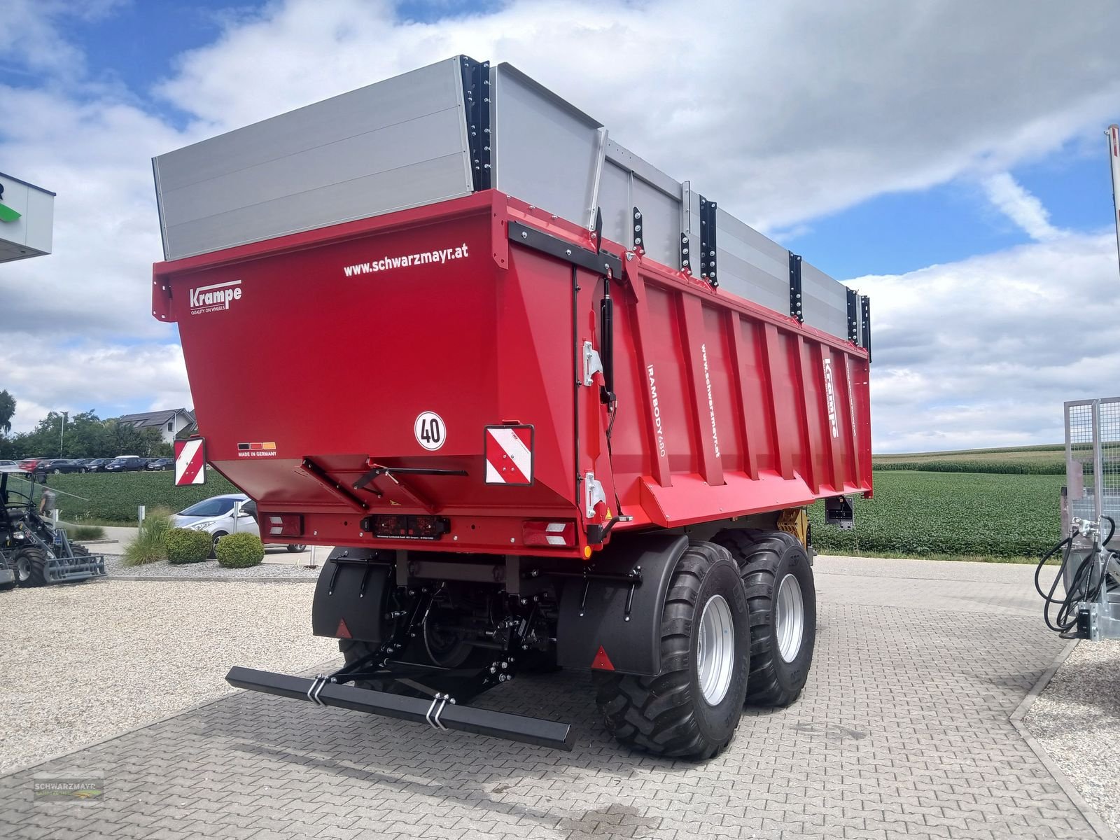 Abschiebewagen of the type Krampe AS 680 RAMBODY, Neumaschine in Aurolzmünster (Picture 4)