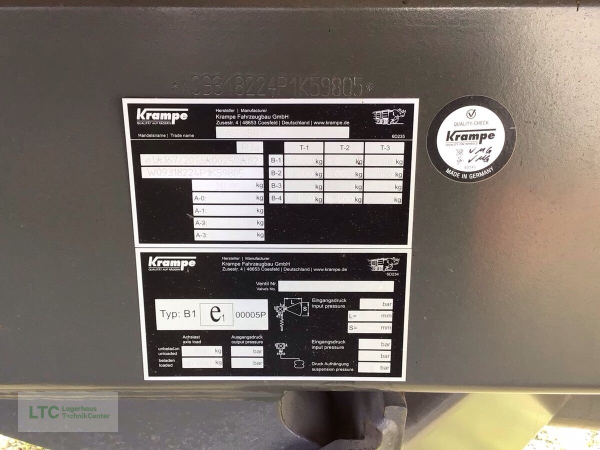 Abschiebewagen des Typs Krampe AS 750.2, Neumaschine in Herzogenburg (Bild 7)