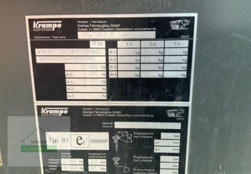 Abschiebewagen typu Krampe Ram Body AS 750.3, Vorführmaschine v Voitsberg (Obrázek 10)