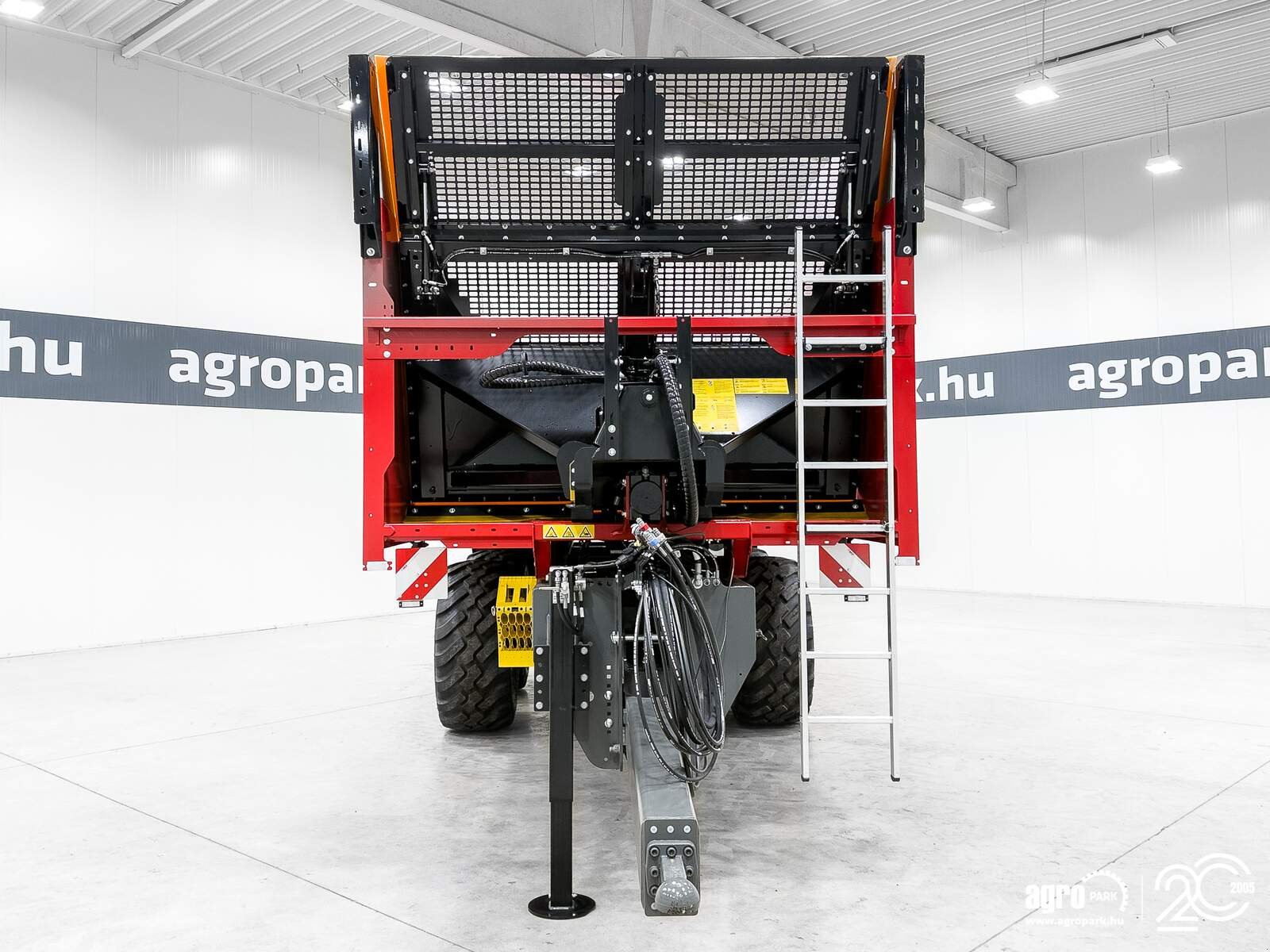 Abschiebewagen van het type Krampe Rambody 680 (AS 680) 20 ton capacity premium push off trailer, 32 m3, Made in Germany, Gebrauchtmaschine in Csengele (Foto 7)