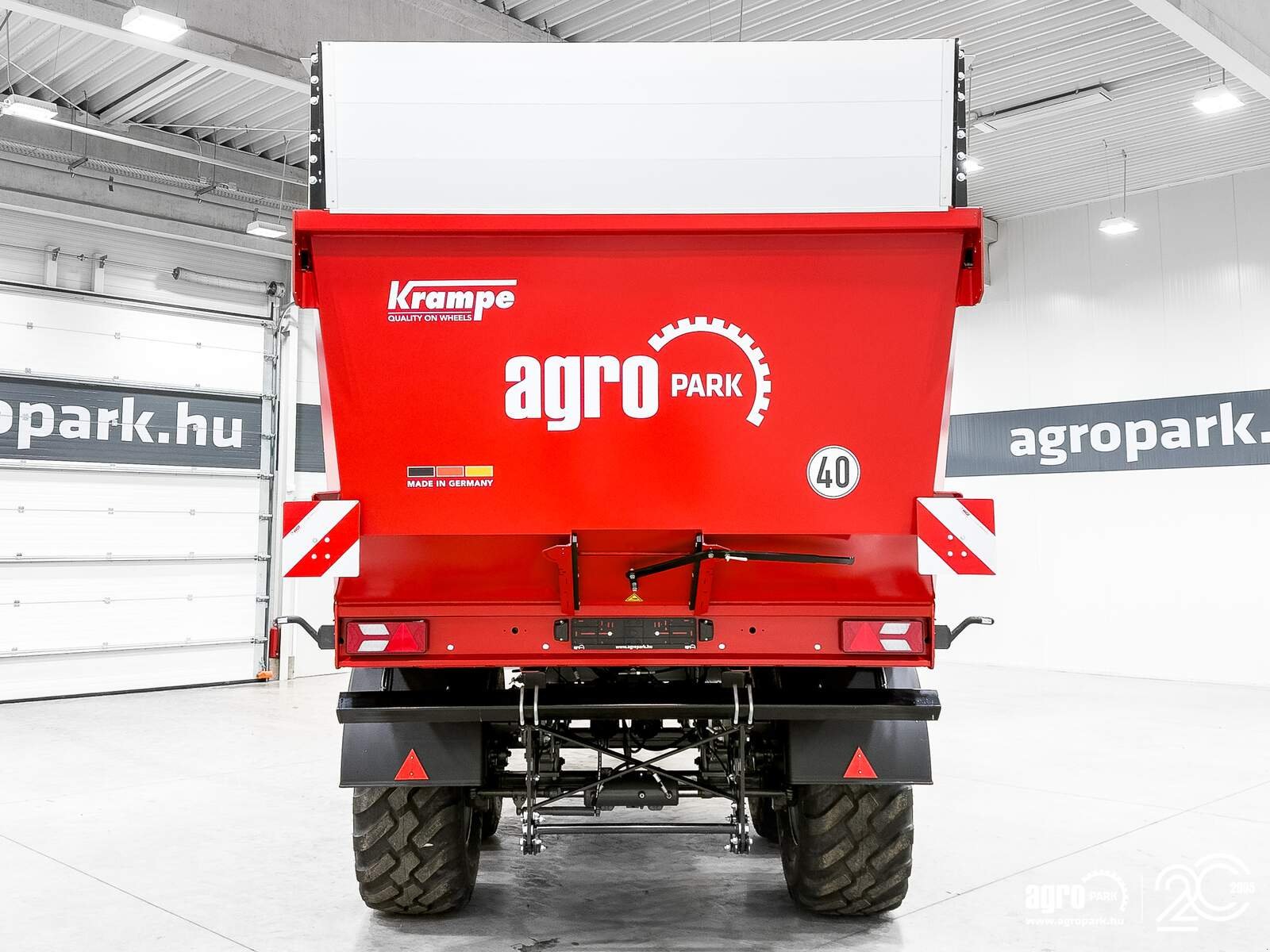 Abschiebewagen van het type Krampe Rambody 680 (AS 680) 20 ton capacity premium push off trailer, 32 m3, Made in Germany, Gebrauchtmaschine in Csengele (Foto 8)