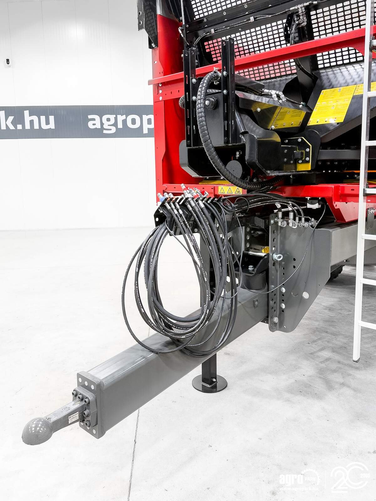 Abschiebewagen van het type Krampe Rambody 680 (AS 680) 20 ton capacity premium push off trailer, 32 m3, Made in Germany, Gebrauchtmaschine in Csengele (Foto 10)