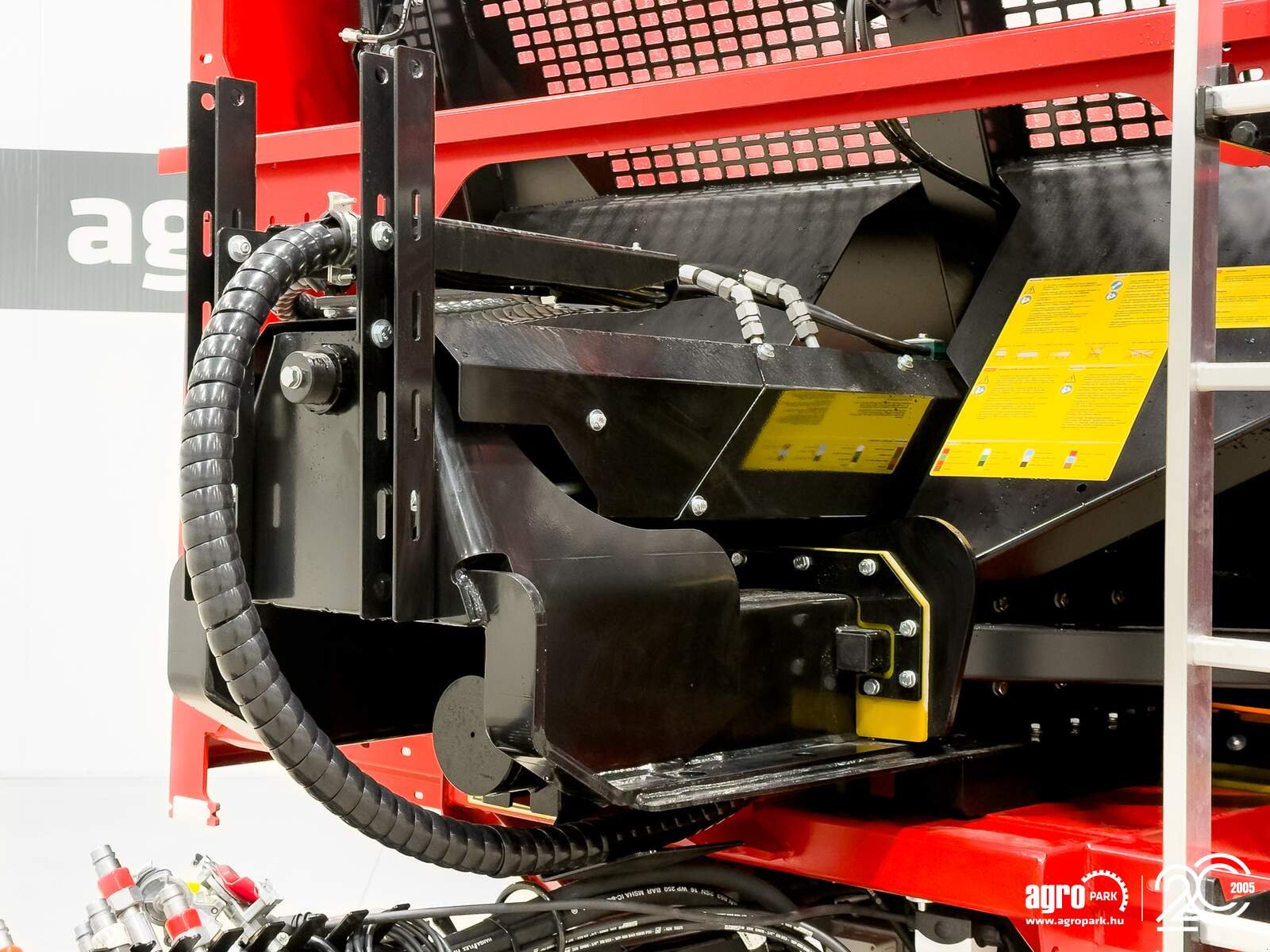 Abschiebewagen van het type Krampe Rambody 680 (AS 680) 20 ton capacity premium push off trailer, 32 m3, Made in Germany, Gebrauchtmaschine in Csengele (Foto 12)