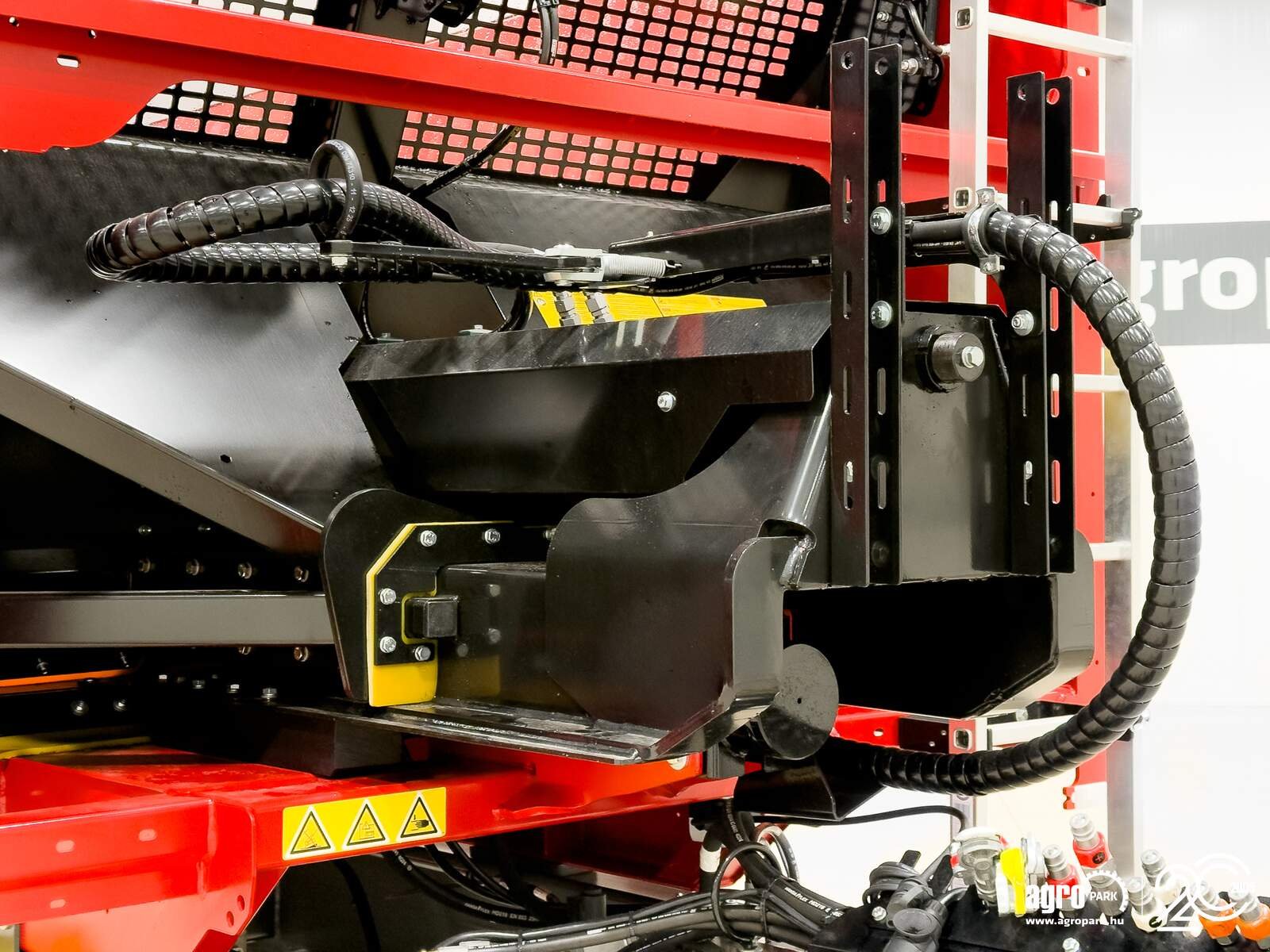 Abschiebewagen van het type Krampe Rambody 680 (AS 680) 20 ton capacity premium push off trailer, 32 m3, Made in Germany, Gebrauchtmaschine in Csengele (Foto 13)