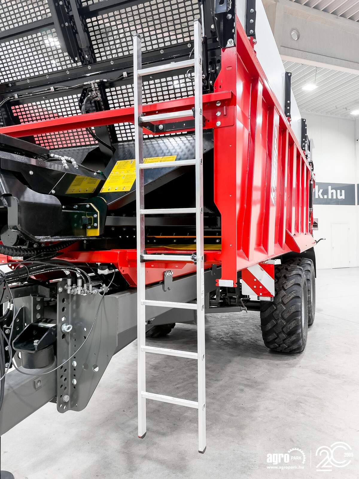 Abschiebewagen van het type Krampe Rambody 680 (AS 680) 20 ton capacity premium push off trailer, 32 m3, Made in Germany, Gebrauchtmaschine in Csengele (Foto 18)