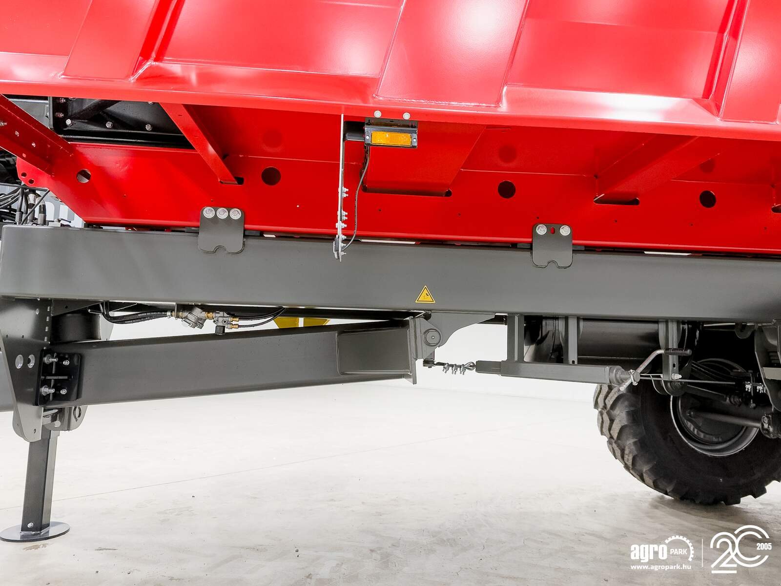 Abschiebewagen van het type Krampe Rambody 680 (AS 680) 20 ton capacity premium push off trailer, 32 m3, Made in Germany, Gebrauchtmaschine in Csengele (Foto 25)