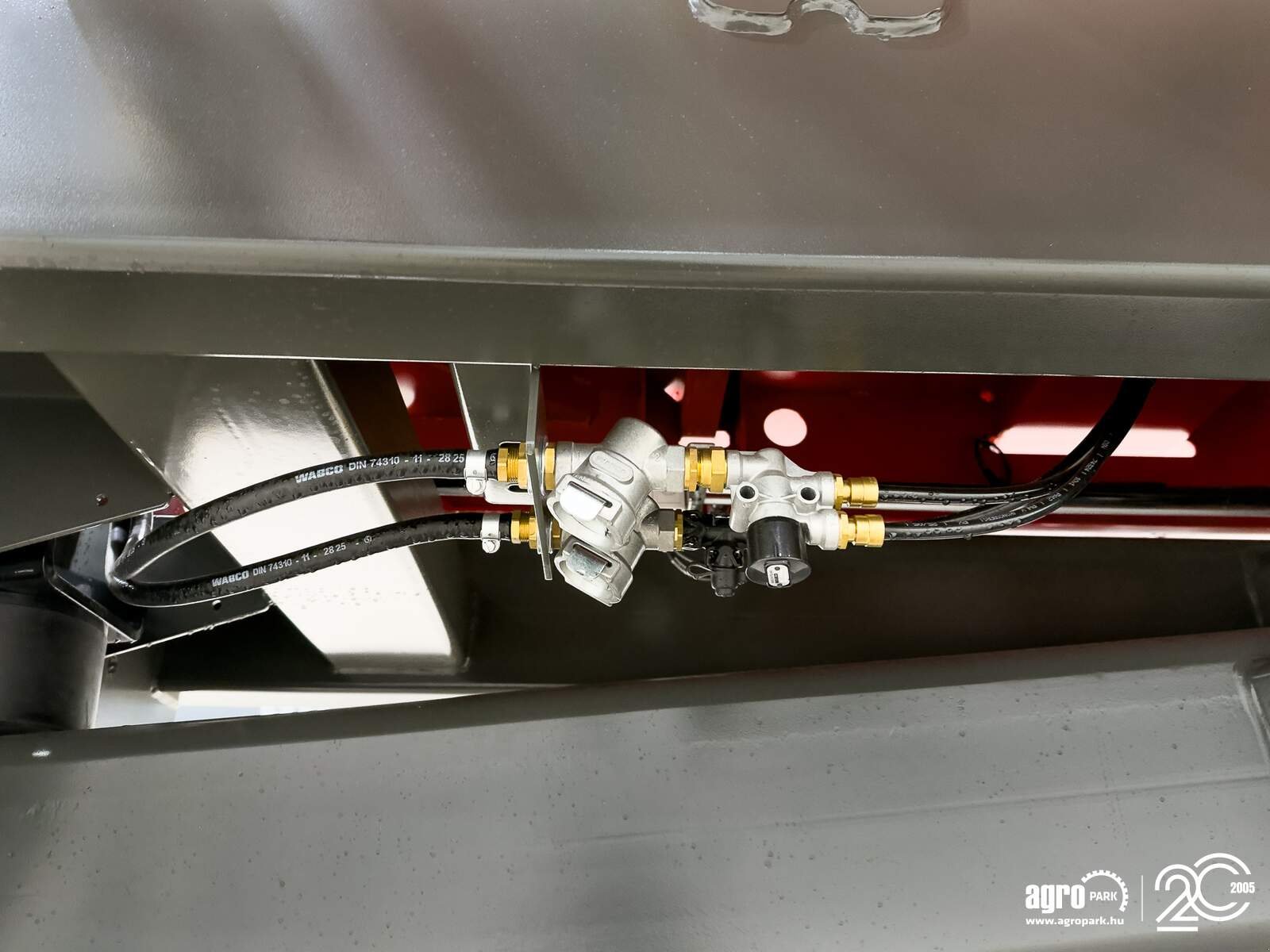 Abschiebewagen van het type Krampe Rambody 680 (AS 680) 20 ton capacity premium push off trailer, 32 m3, Made in Germany, Gebrauchtmaschine in Csengele (Foto 26)