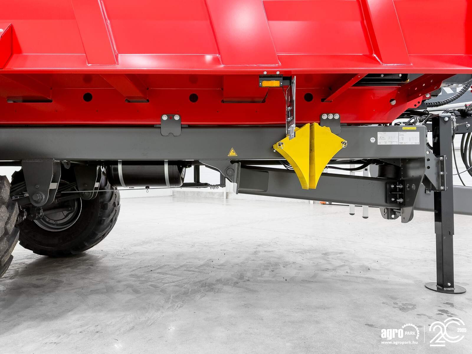 Abschiebewagen van het type Krampe Rambody 680 (AS 680) 20 ton capacity premium push off trailer, 32 m3, Made in Germany, Gebrauchtmaschine in Csengele (Foto 28)