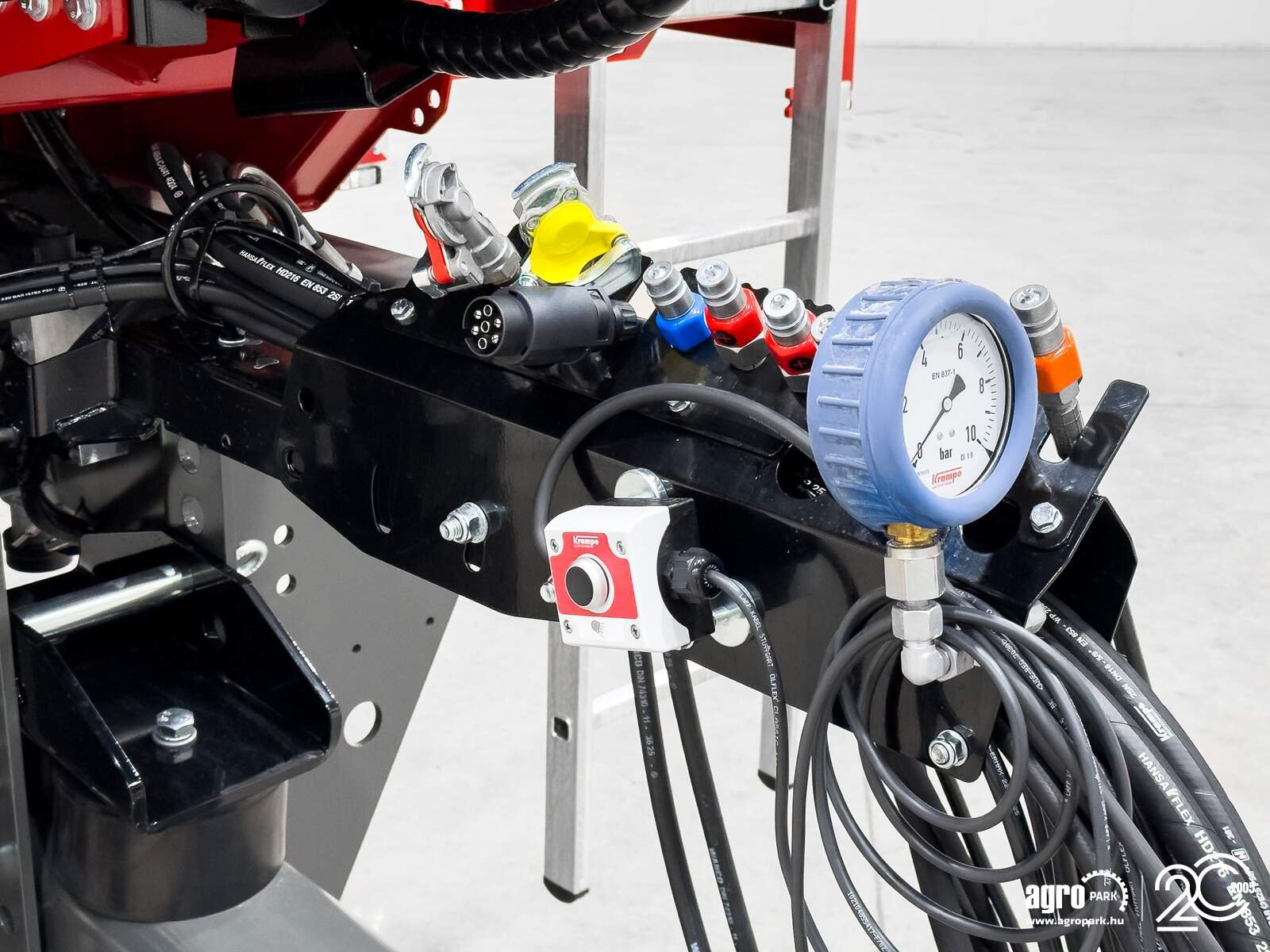 Abschiebewagen des Typs Krampe Rambody 680 (AS 680) UNUSED 20 ton capacity push off trailer, 32 m3, air brake, air suspension, 60 cm extension, premium Made in Germany, Gebrauchtmaschine in Csengele (Bild 13)