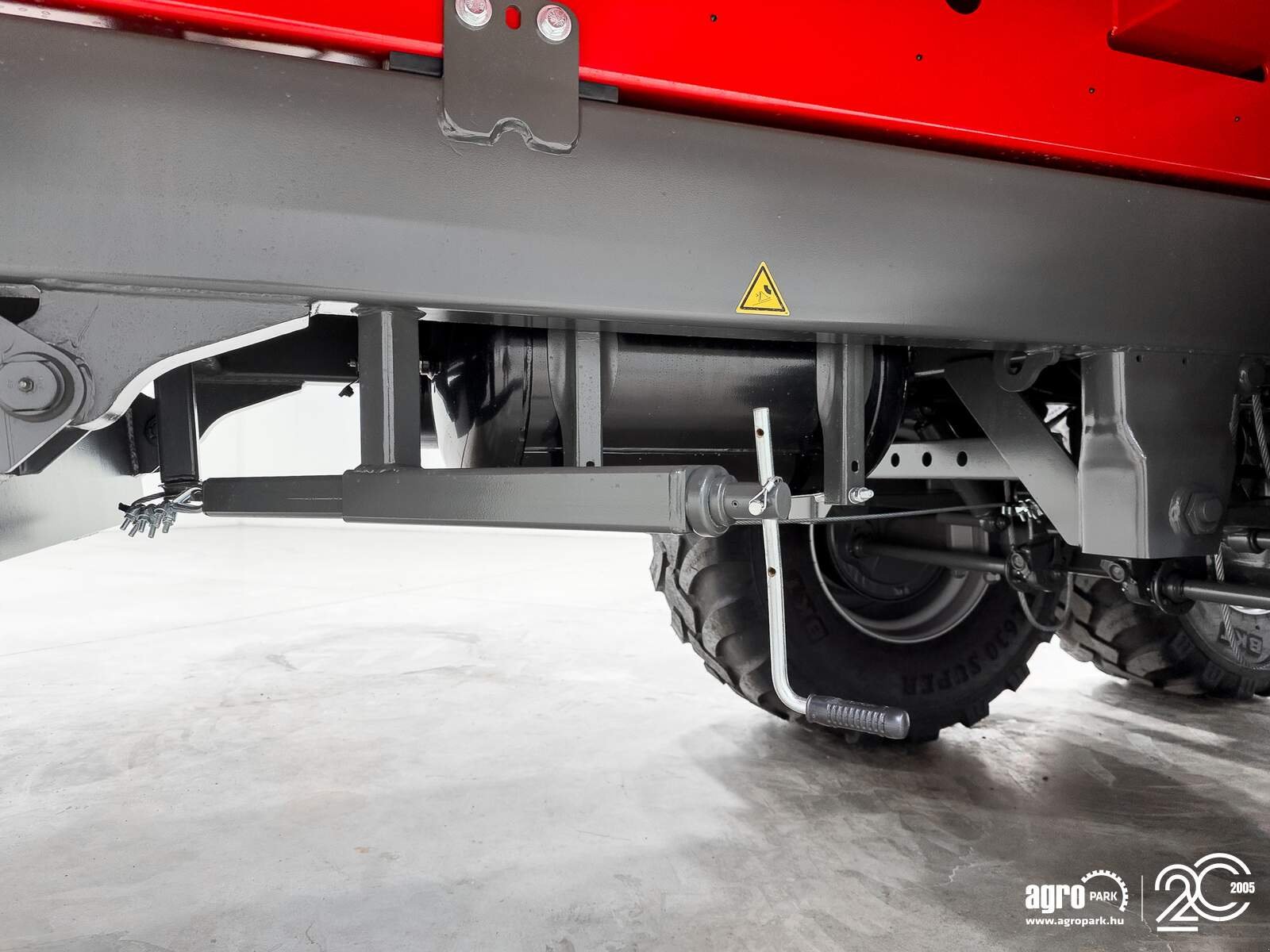 Abschiebewagen des Typs Krampe Rambody 680 (AS 680) UNUSED 20 ton capacity push off trailer, 32 m3, air brake, air suspension, 60 cm extension, premium Made in Germany, Gebrauchtmaschine in Csengele (Bild 28)