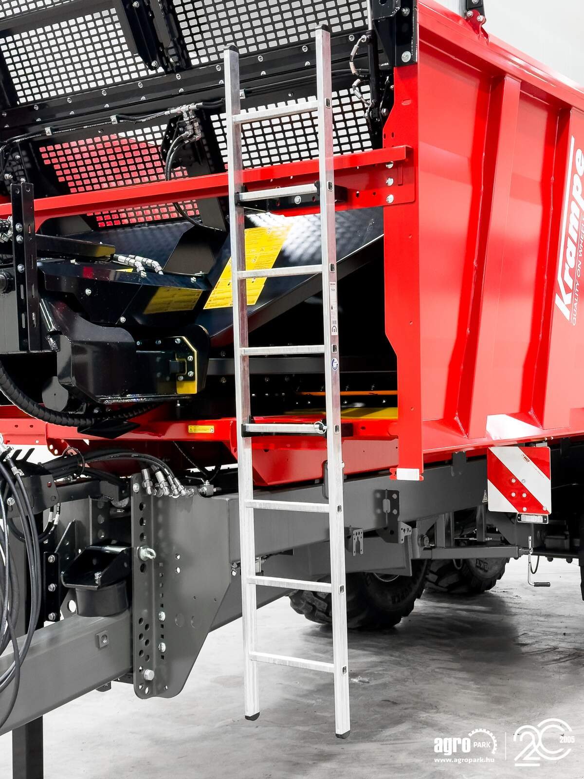 Abschiebewagen typu Krampe Rambody 680 (AS 680) UNUSED 20 ton capacity push off trailer, 32 m3, air brake, air suspension, 60 cm extension, premium Made in Germany, Gebrauchtmaschine v Csengele (Obrázek 19)