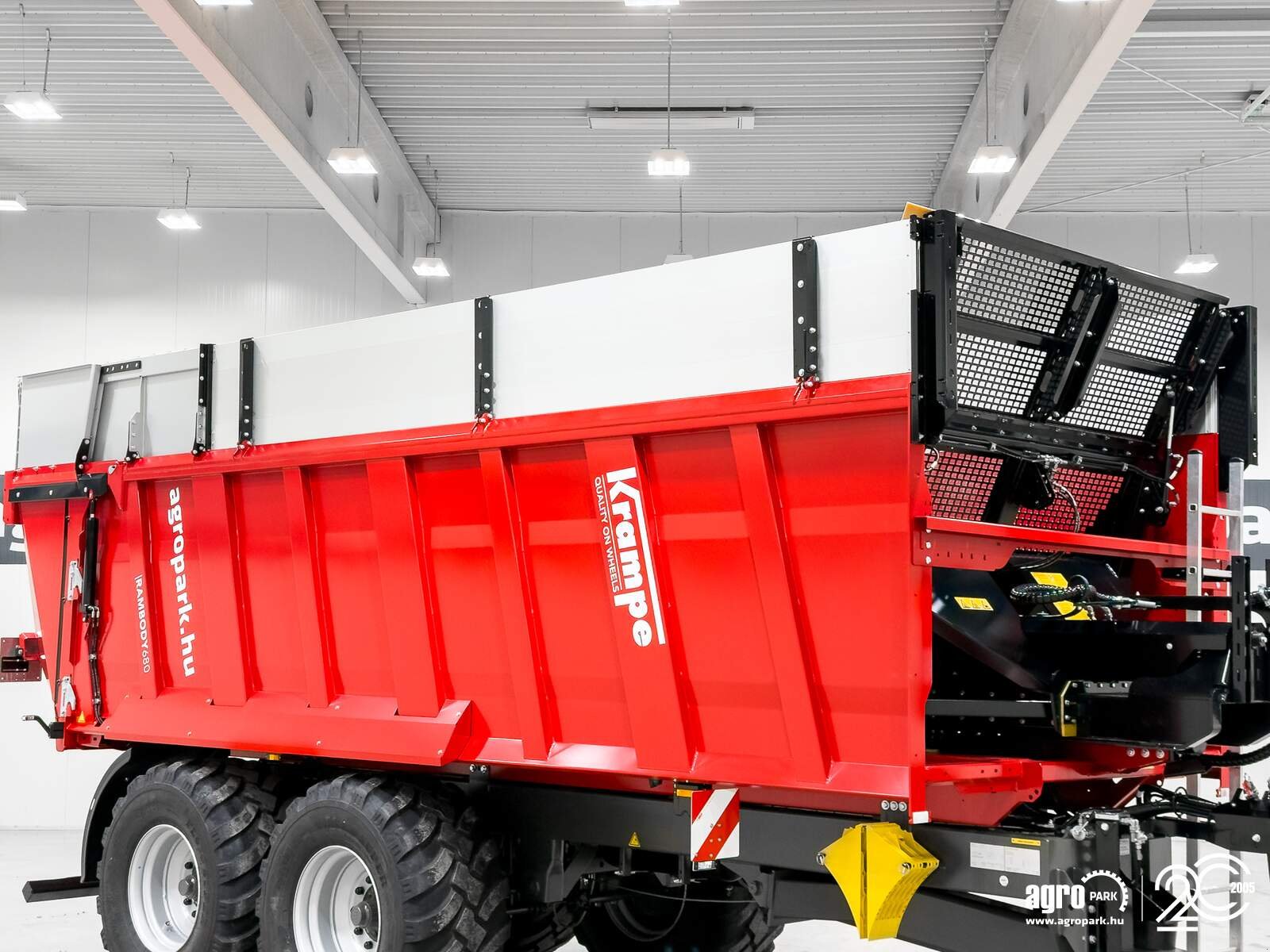 Abschiebewagen typu Krampe Rambody 680 (AS 680) UNUSED 20 ton capacity push off trailer, 32 m3, air brake, air suspension, 60 cm extension, premium Made in Germany, Gebrauchtmaschine v Csengele (Obrázek 22)