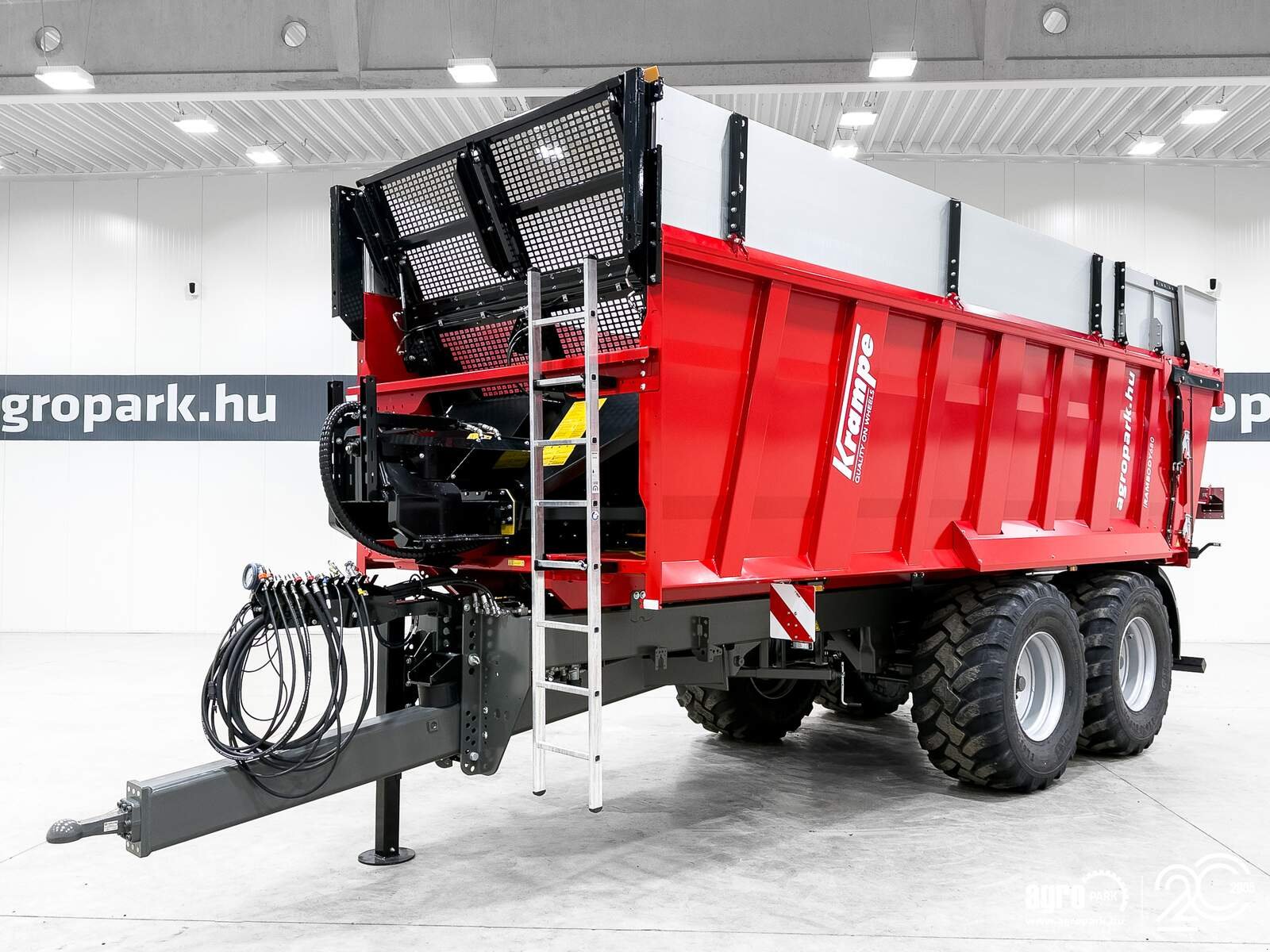 Abschiebewagen typu Krampe Rambody 680 (AS 680) UNUSED 20 ton capacity push off trailer, 32 m3, air brake, air suspension, 60 cm extension, premium Made in Germany, Gebrauchtmaschine w Csengele (Zdjęcie 1)