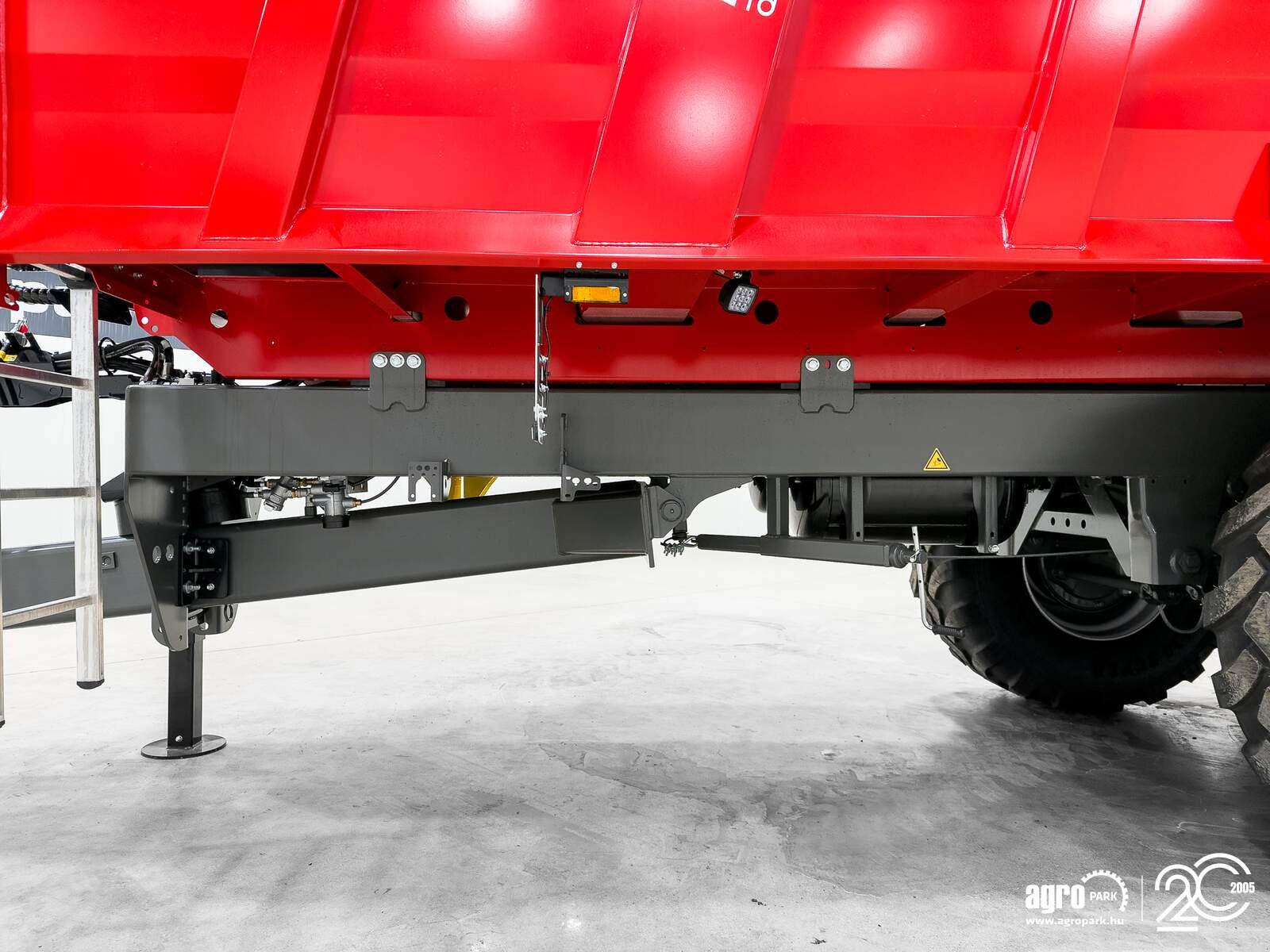 Abschiebewagen typu Krampe Rambody 680 (AS 680) UNUSED 20 ton capacity push off trailer, 32 m3, air brake, air suspension, 60 cm extension, premium Made in Germany, Gebrauchtmaschine v Csengele (Obrázek 26)