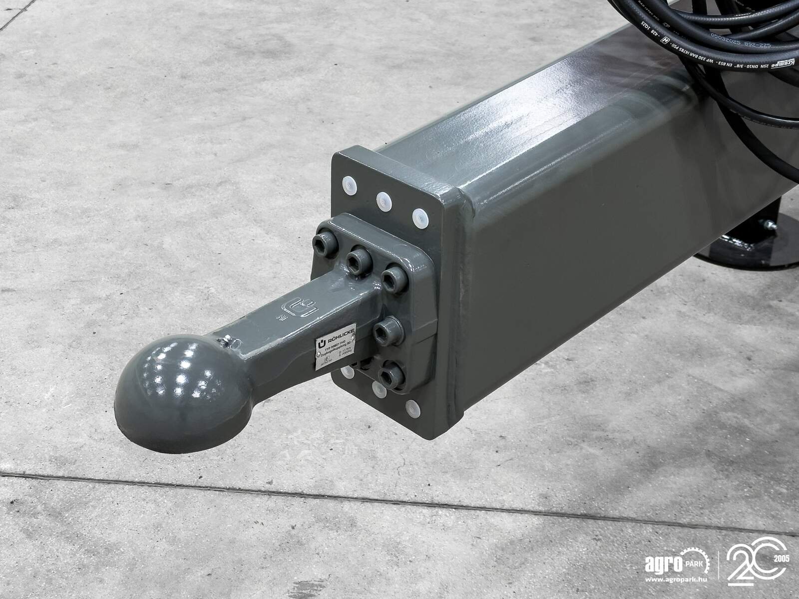 Abschiebewagen del tipo Krampe Rambody 680 (AS 680) UNUSED 20 ton capacity push off trailer, 32 m3, air brake, air suspension, 60 cm extension, premium Made in Germany, Gebrauchtmaschine In Csengele (Immagine 18)