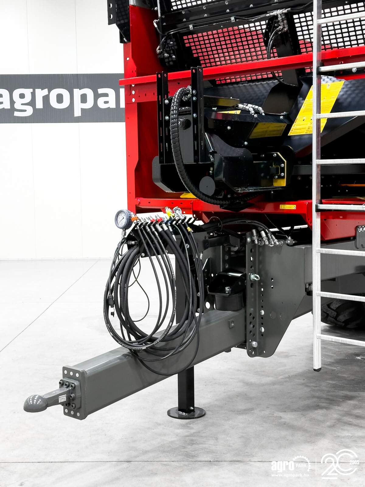 Abschiebewagen tipa Krampe Rambody 680 (AS 680) UNUSED 20 ton capacity push off trailer, 32 m3, air brake, air suspension, 60 cm extension, premium Made in Germany, Gebrauchtmaschine u Csengele (Slika 10)