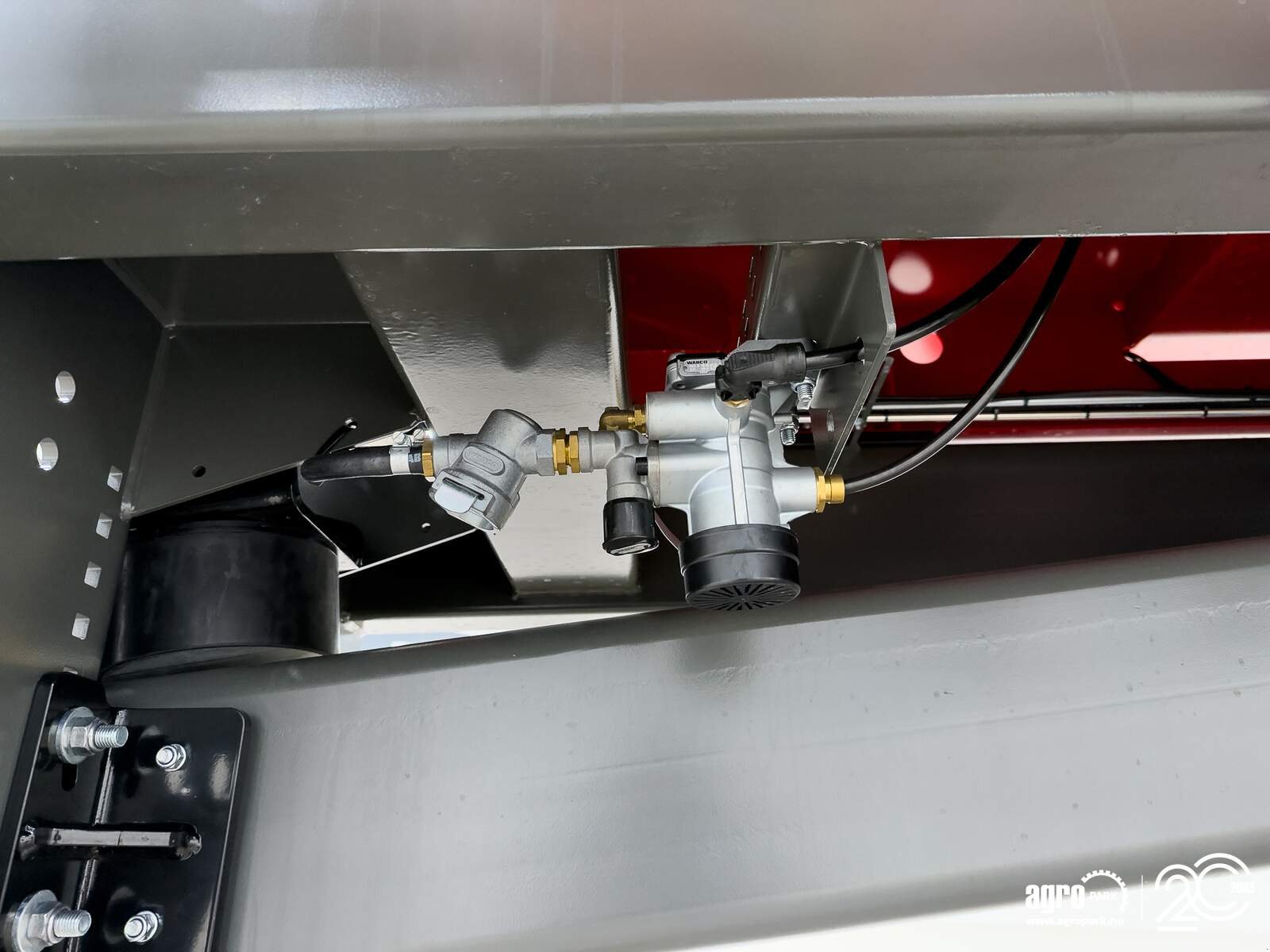 Abschiebewagen tipa Krampe Rambody 680 (AS 680) UNUSED 20 ton capacity push off trailer, 32 m3, air brake, air suspension, 60 cm extension, premium Made in Germany, Gebrauchtmaschine u Csengele (Slika 27)