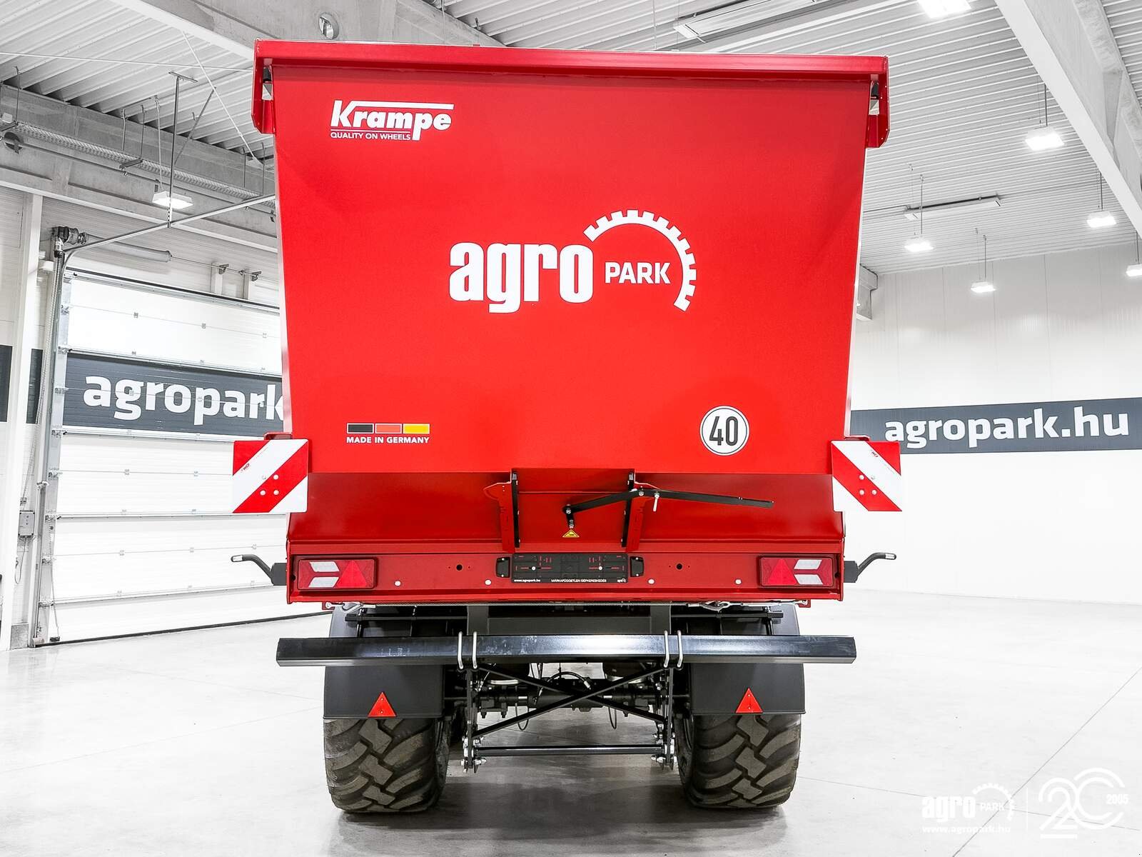 Abschiebewagen del tipo Krampe Rambody 750 (AS 750) 22 ton push off trailer, 38,6 m3, air brake, LED, 40 km/h, air suspension, Gebrauchtmaschine en Csengele (Imagen 8)