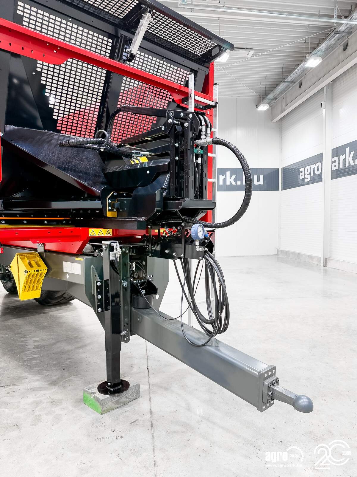 Abschiebewagen del tipo Krampe Rambody 750 (AS 750) 22 ton push off trailer, 38,6 m3, air brake, LED, 40 km/h, air suspension, Gebrauchtmaschine en Csengele (Imagen 11)