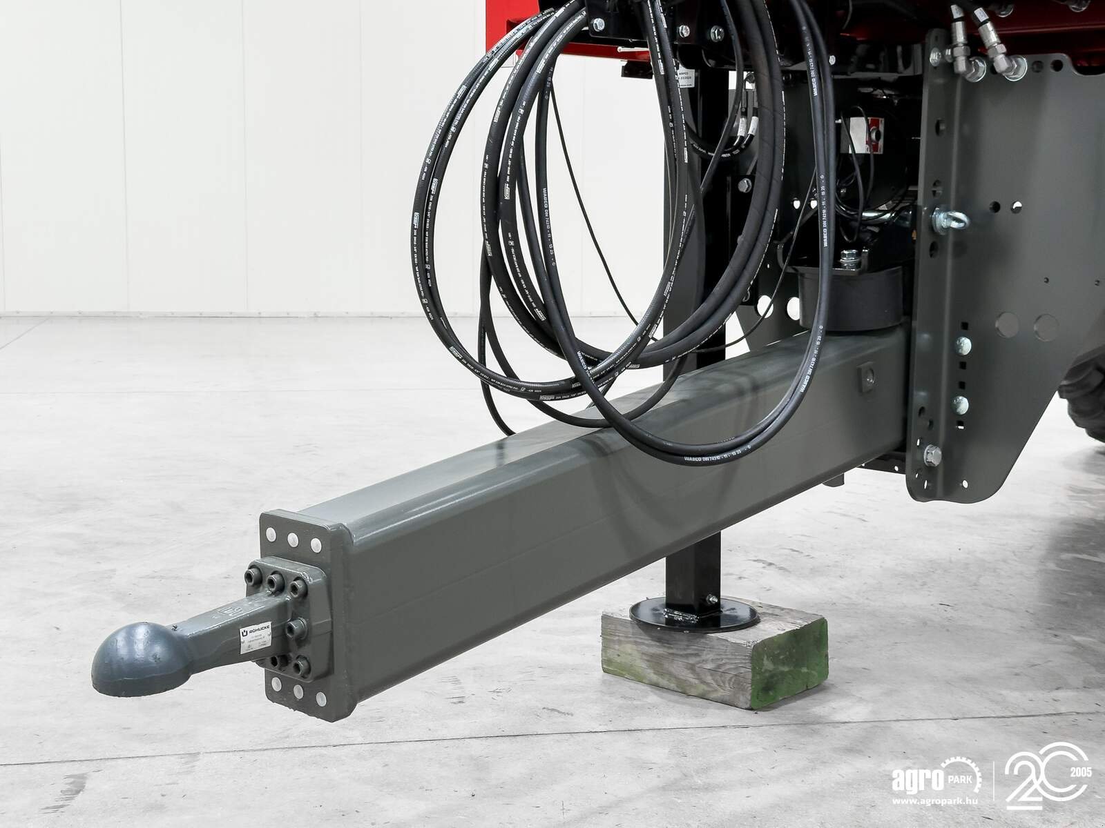 Abschiebewagen del tipo Krampe Rambody 750 (AS 750) 22 ton push off trailer, 38,6 m3, air brake, LED, 40 km/h, air suspension, Gebrauchtmaschine en Csengele (Imagen 12)