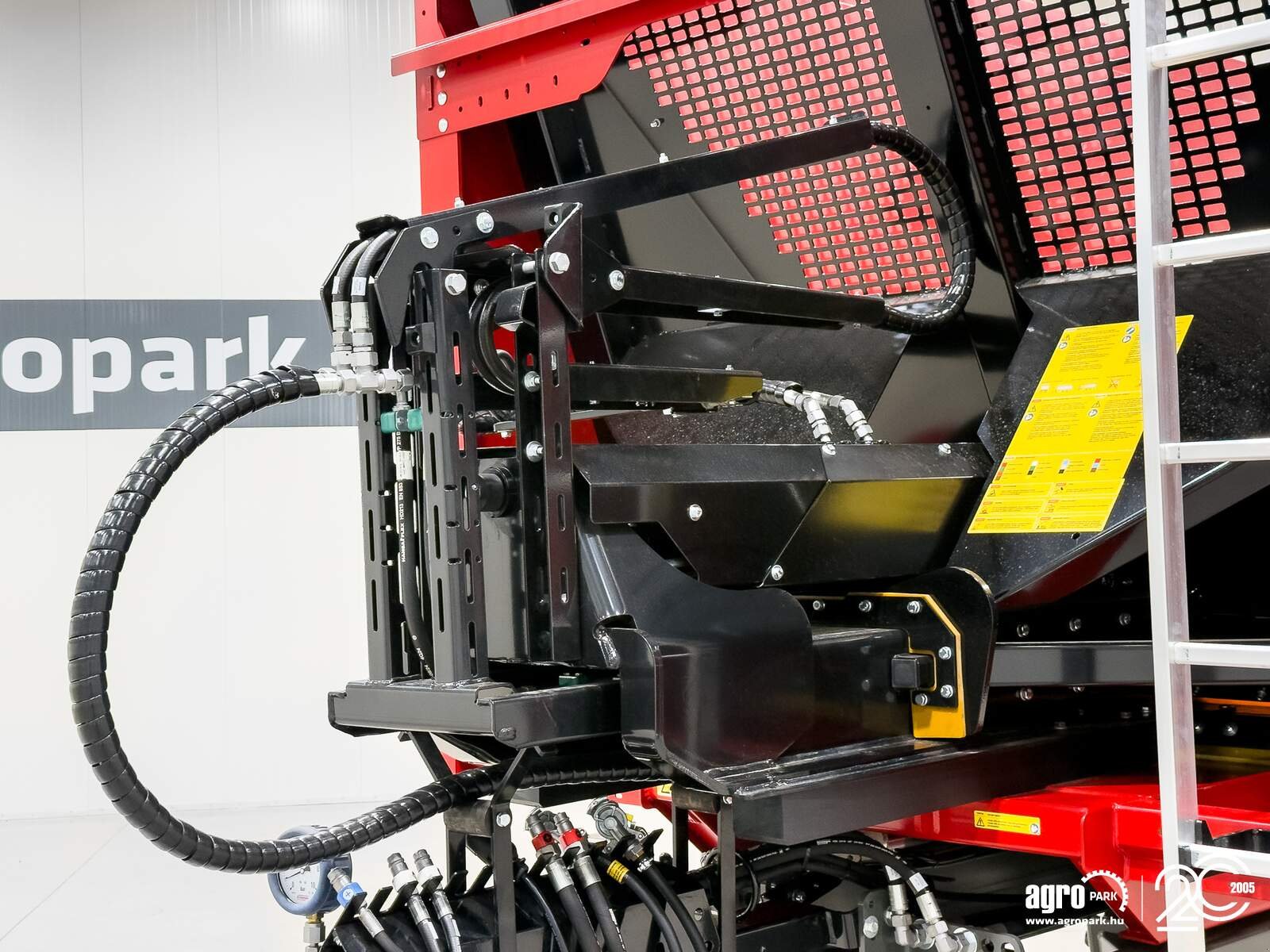 Abschiebewagen del tipo Krampe Rambody 750 (AS 750) 22 ton push off trailer, 38,6 m3, air brake, LED, 40 km/h, air suspension, Gebrauchtmaschine en Csengele (Imagen 14)