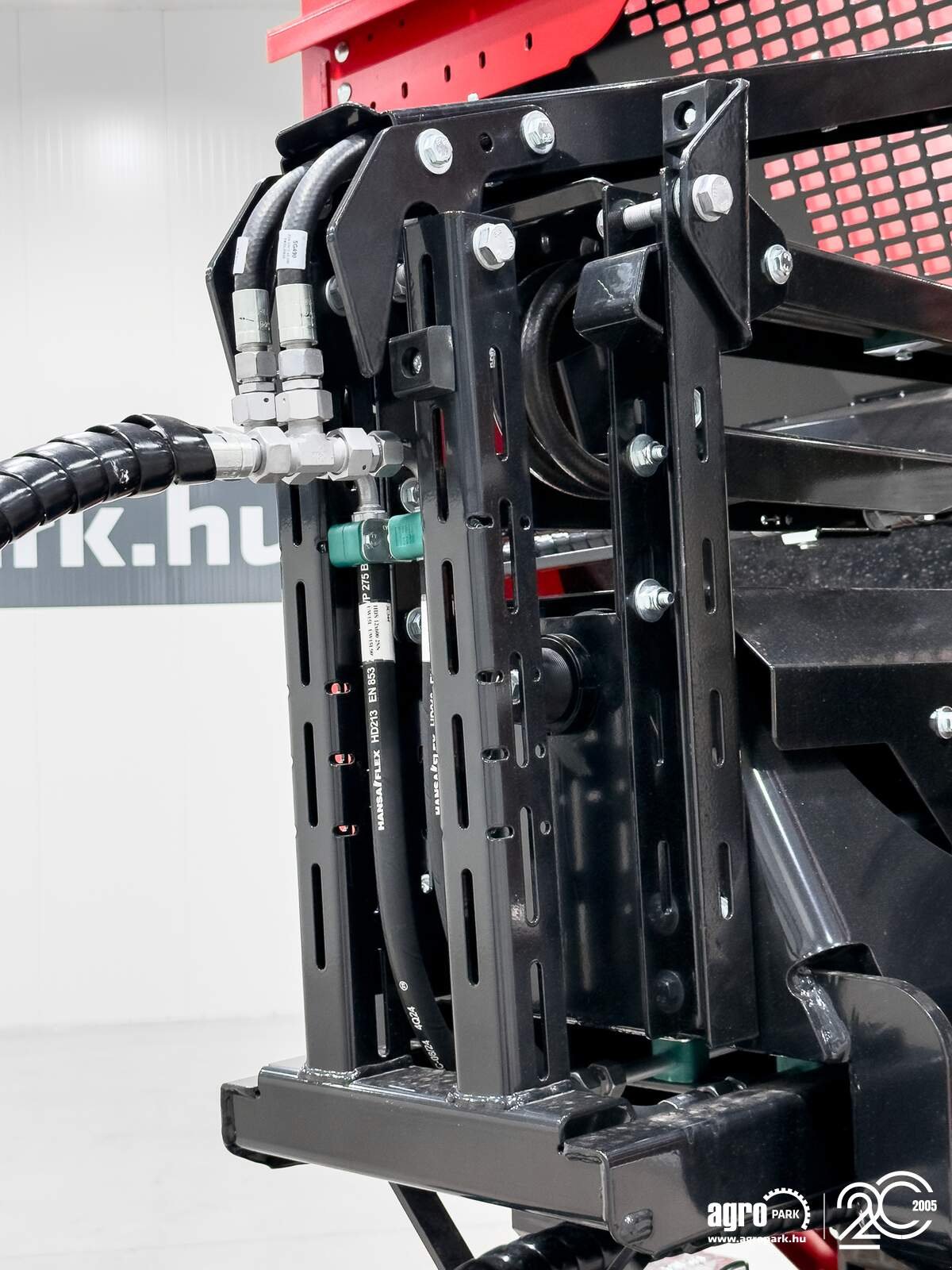 Abschiebewagen del tipo Krampe Rambody 750 (AS 750) 22 ton push off trailer, 38,6 m3, air brake, LED, 40 km/h, air suspension, Gebrauchtmaschine en Csengele (Imagen 15)