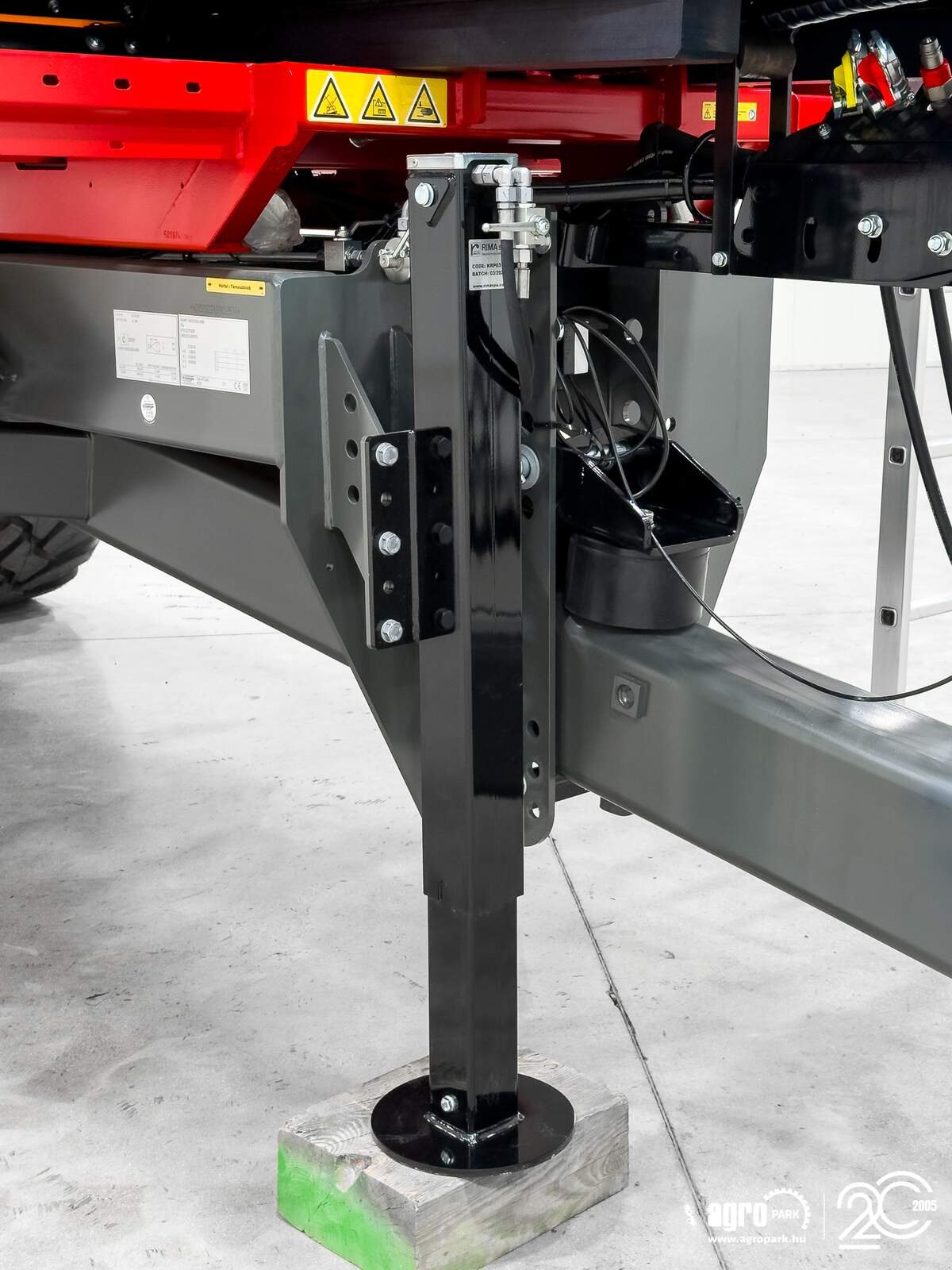 Abschiebewagen del tipo Krampe Rambody 750 (AS 750) 22 ton push off trailer, 38,6 m3, air brake, LED, 40 km/h, air suspension, Gebrauchtmaschine en Csengele (Imagen 25)