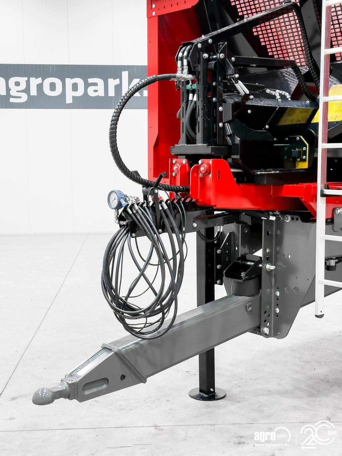 Abschiebewagen typu Krampe Rambody 900 (AS 900) 28 ton capacity push off trailer, hydr. tailgate, 45,3 m3, air brake, air suspension, Gebrauchtmaschine w Csengele (Zdjęcie 10)