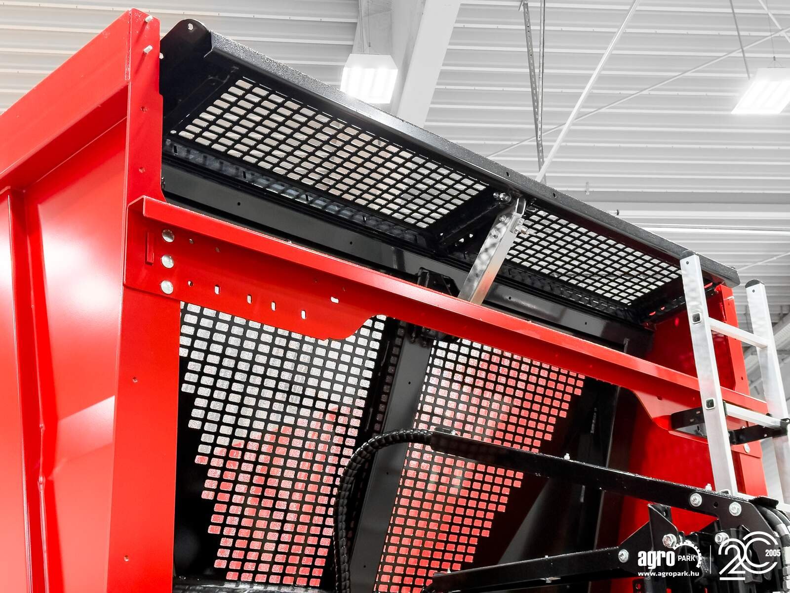 Abschiebewagen typu Krampe Rambody 900 (AS 900) 28 ton capacity push off trailer, hydr. tailgate, 45,3 m3, air brake, air suspension, Gebrauchtmaschine w Csengele (Zdjęcie 22)