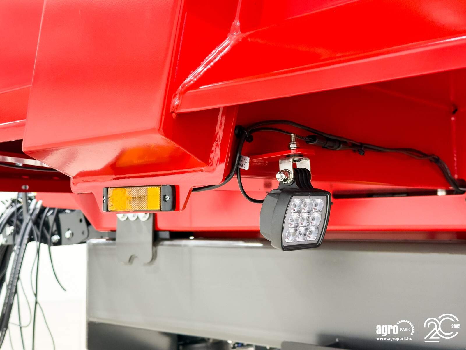 Abschiebewagen typu Krampe Rambody 900 (AS 900) 28 ton capacity push off trailer, hydr. tailgate, 45,3 m3, air brake, air suspension, Gebrauchtmaschine w Csengele (Zdjęcie 27)