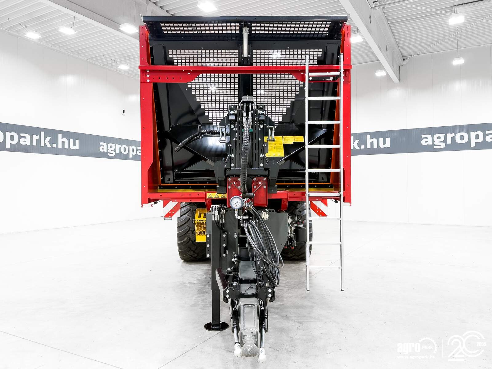 Abschiebewagen Türe ait Krampe Rambody 900 (AS 900) 28 ton, push off trailer, hydraulic tailgate, 45,3 m3, LED, air suspension, Gebrauchtmaschine içinde Csengele (resim 7)