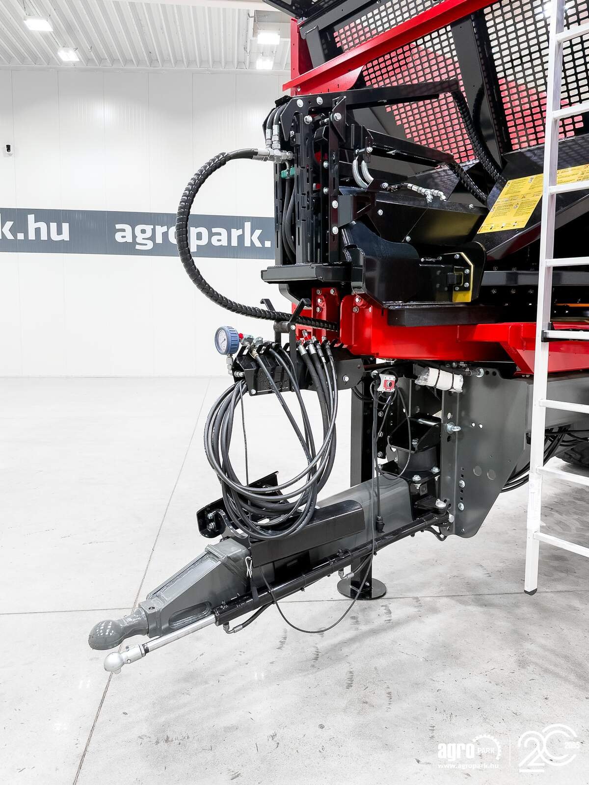 Abschiebewagen Türe ait Krampe Rambody 900 (AS 900) 28 ton, push off trailer, hydraulic tailgate, 45,3 m3, LED, air suspension, Gebrauchtmaschine içinde Csengele (resim 10)