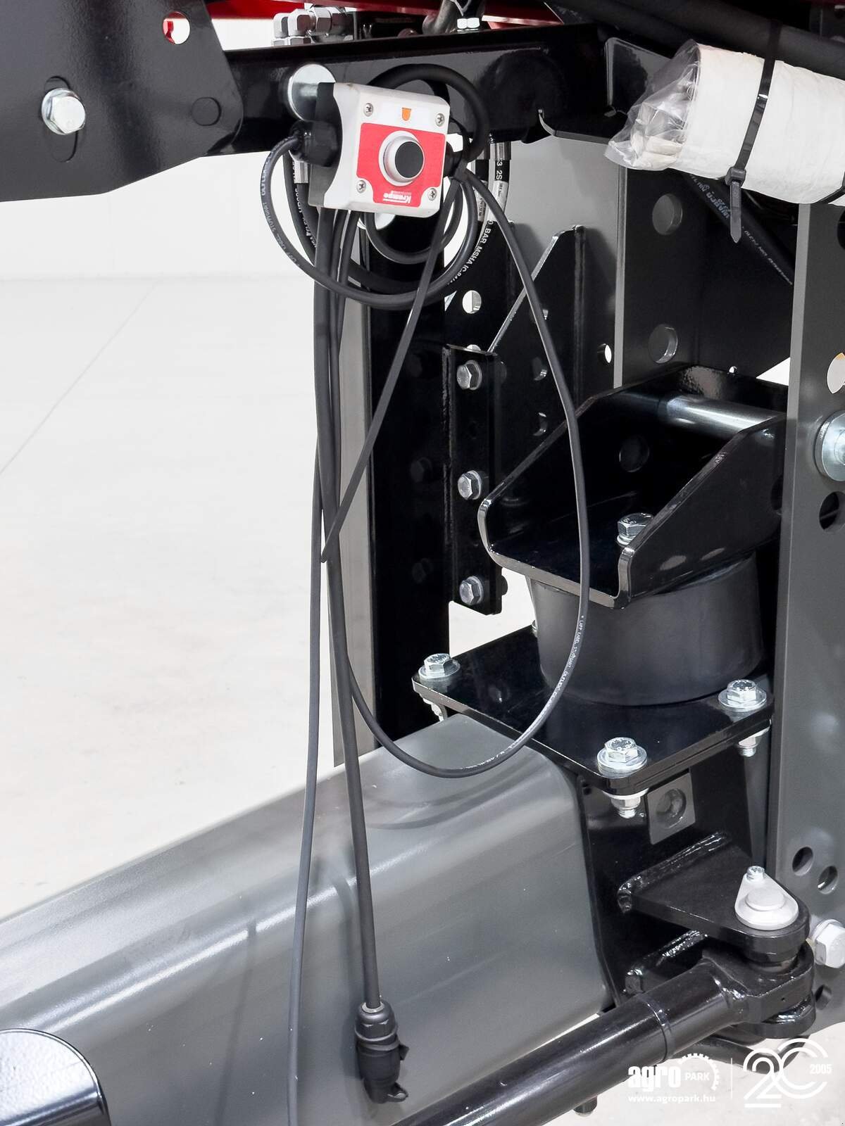 Abschiebewagen Türe ait Krampe Rambody 900 (AS 900) 28 ton, push off trailer, hydraulic tailgate, 45,3 m3, LED, air suspension, Gebrauchtmaschine içinde Csengele (resim 21)