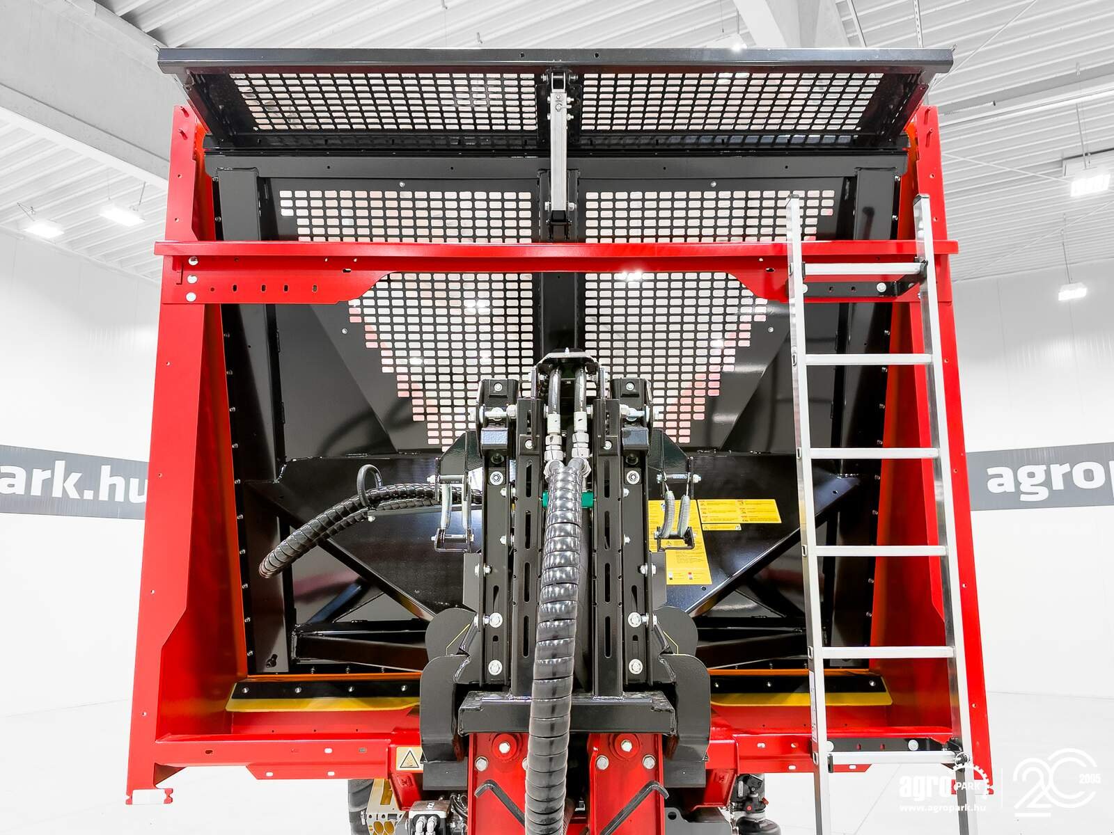 Abschiebewagen Türe ait Krampe Rambody 900 (AS 900) 28 ton, push off trailer, hydraulic tailgate, 45,3 m3, LED, air suspension, Gebrauchtmaschine içinde Csengele (resim 26)